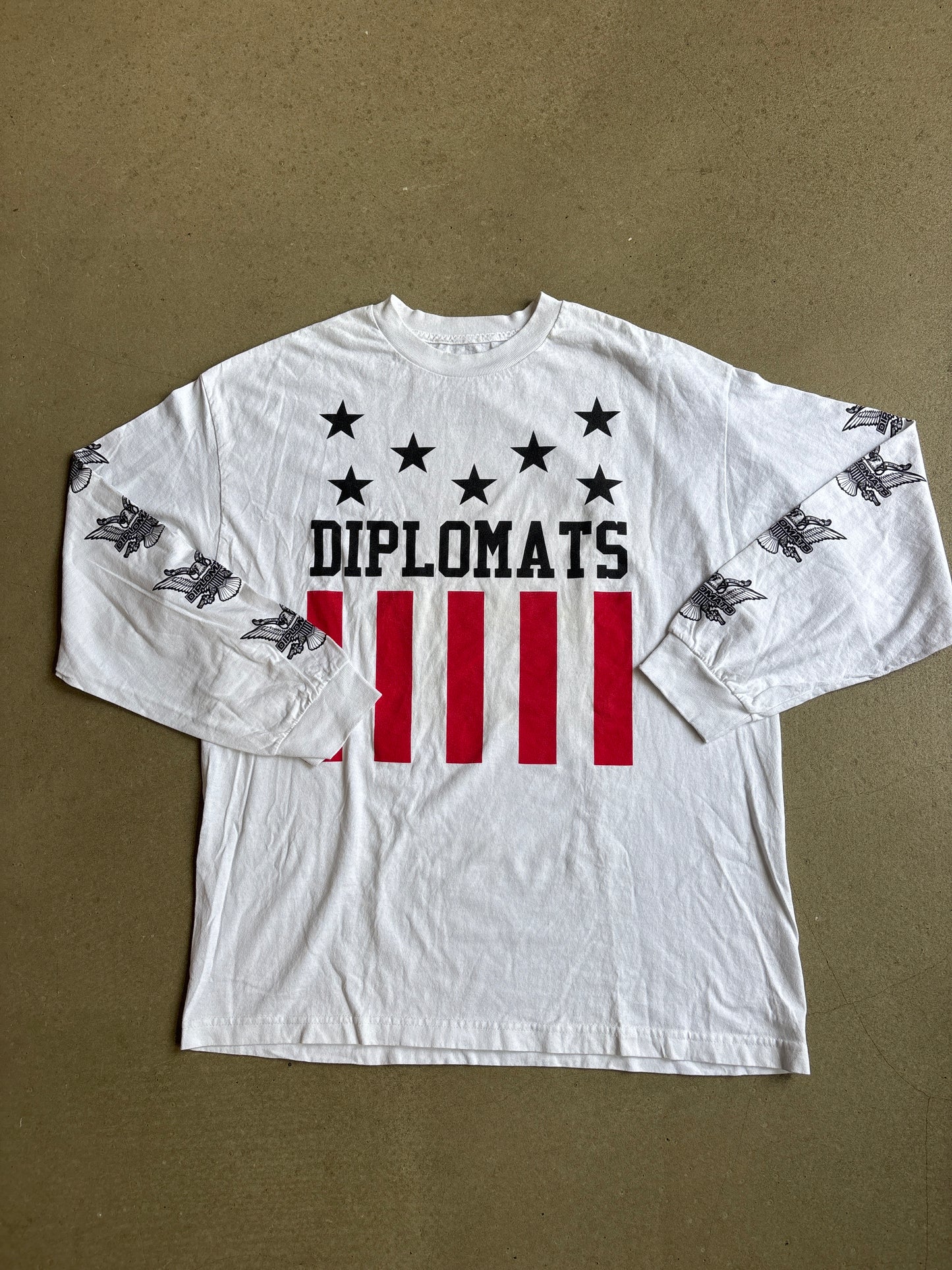Dipset Diplomats Longsleeve White XL