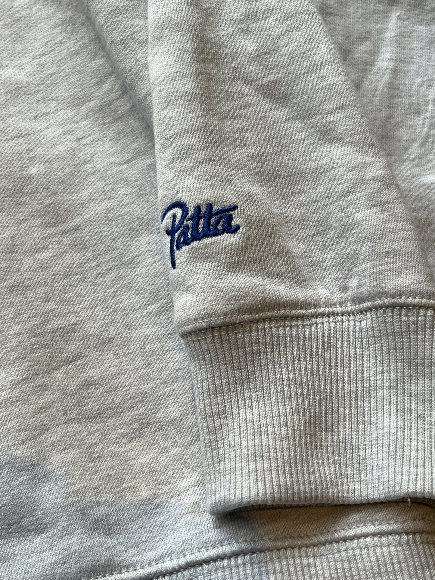 Patta Lucky Pocket Sweater Grey L