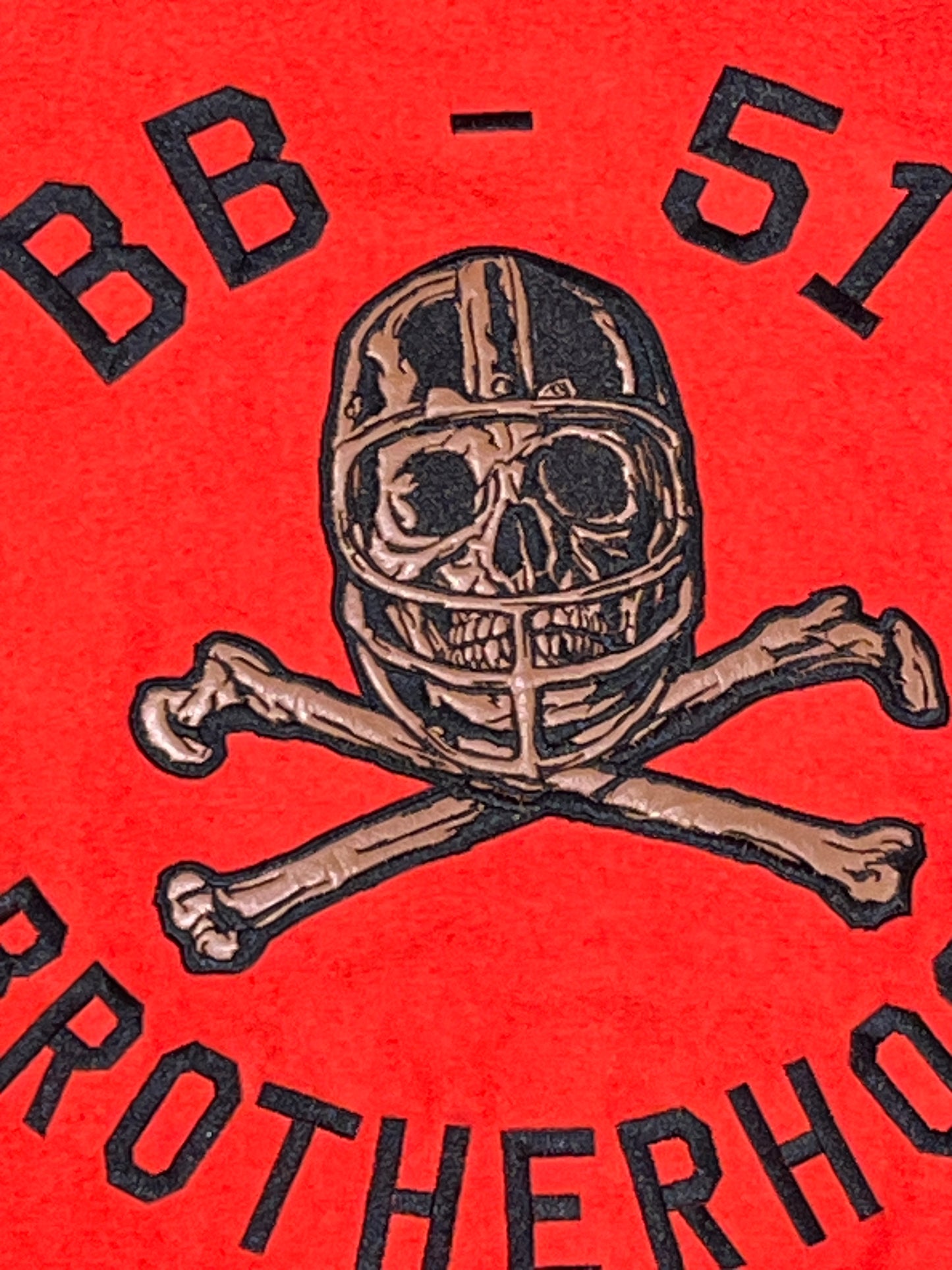 Nike BB-51 Skull Destroyer Varsity Red M