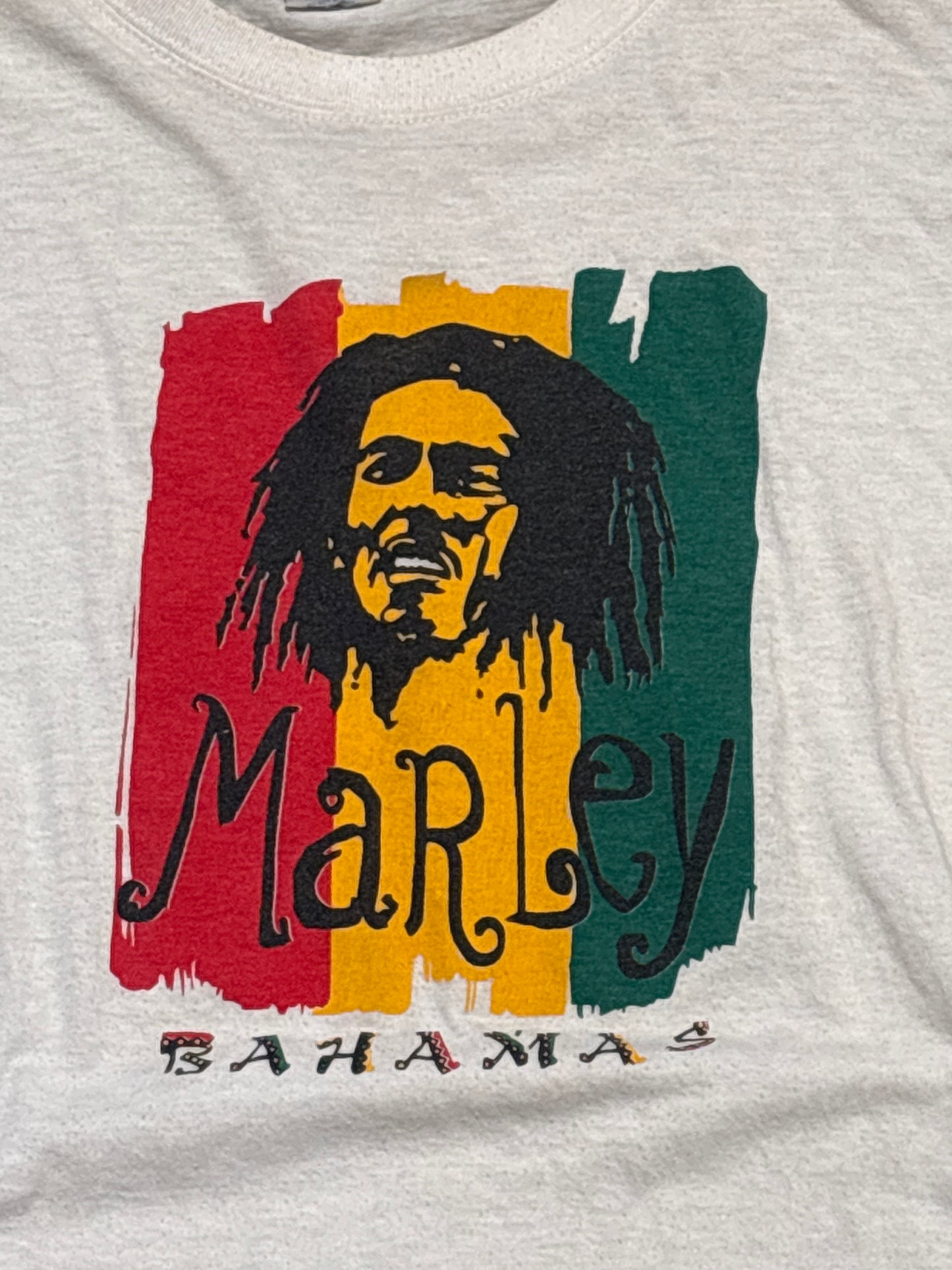 Bob Marley Bahamas T-shirt Wit XXL