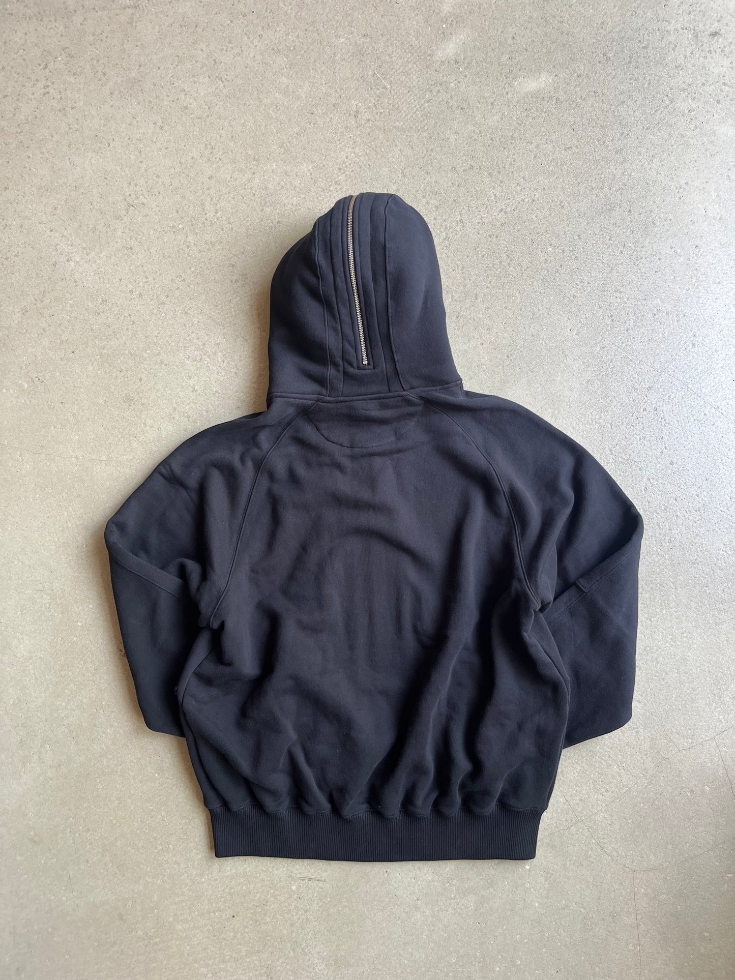 Palace Split Hood Bomber Sweat White