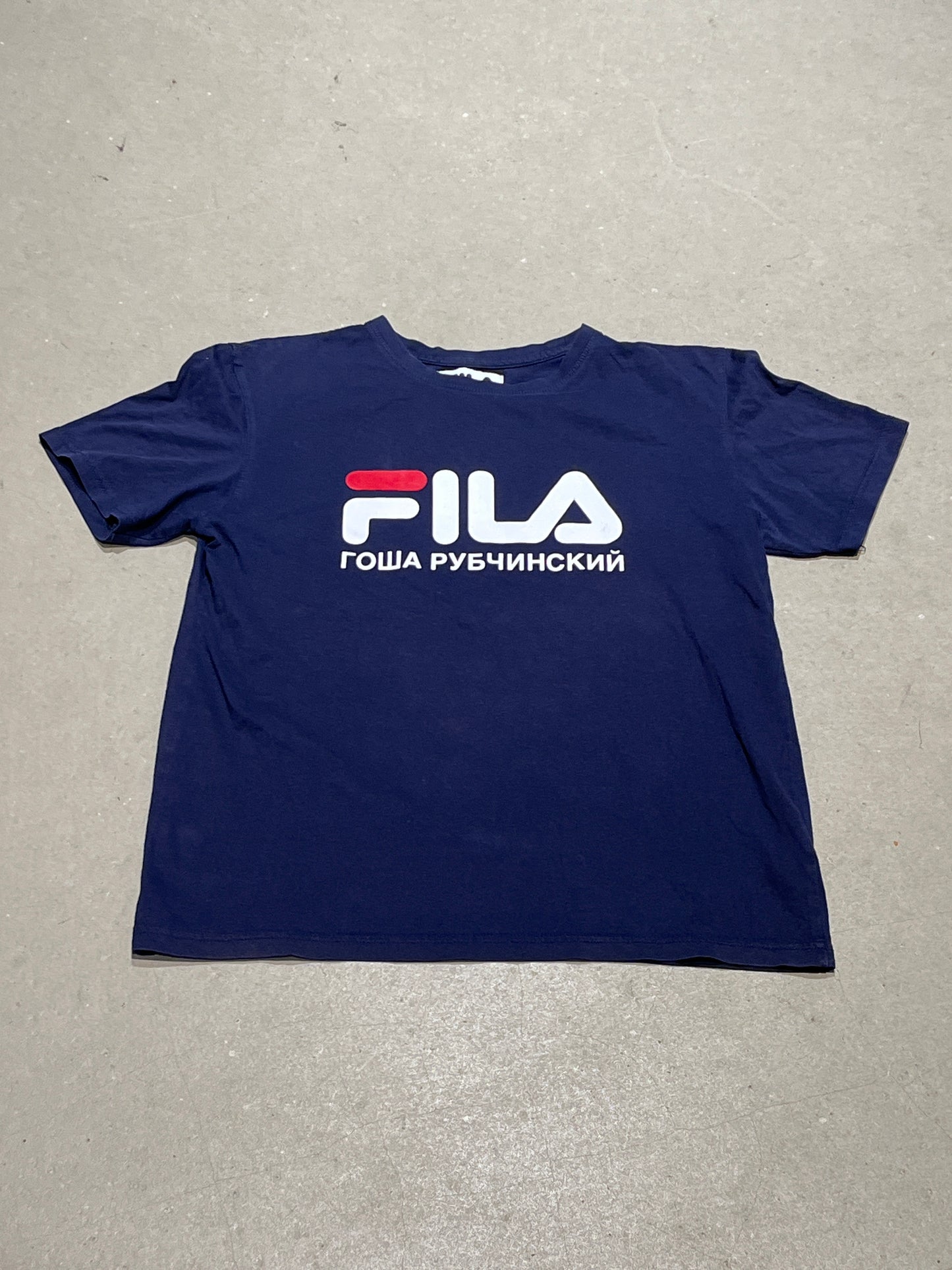 Fila x Gosha Roebtsjinski Navy Tee M
