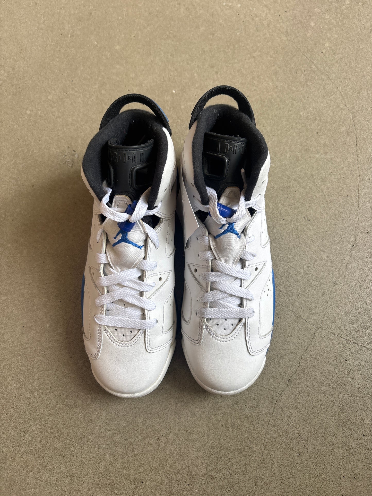 Jordan 6 Retro Sport Blue 38 (2014)