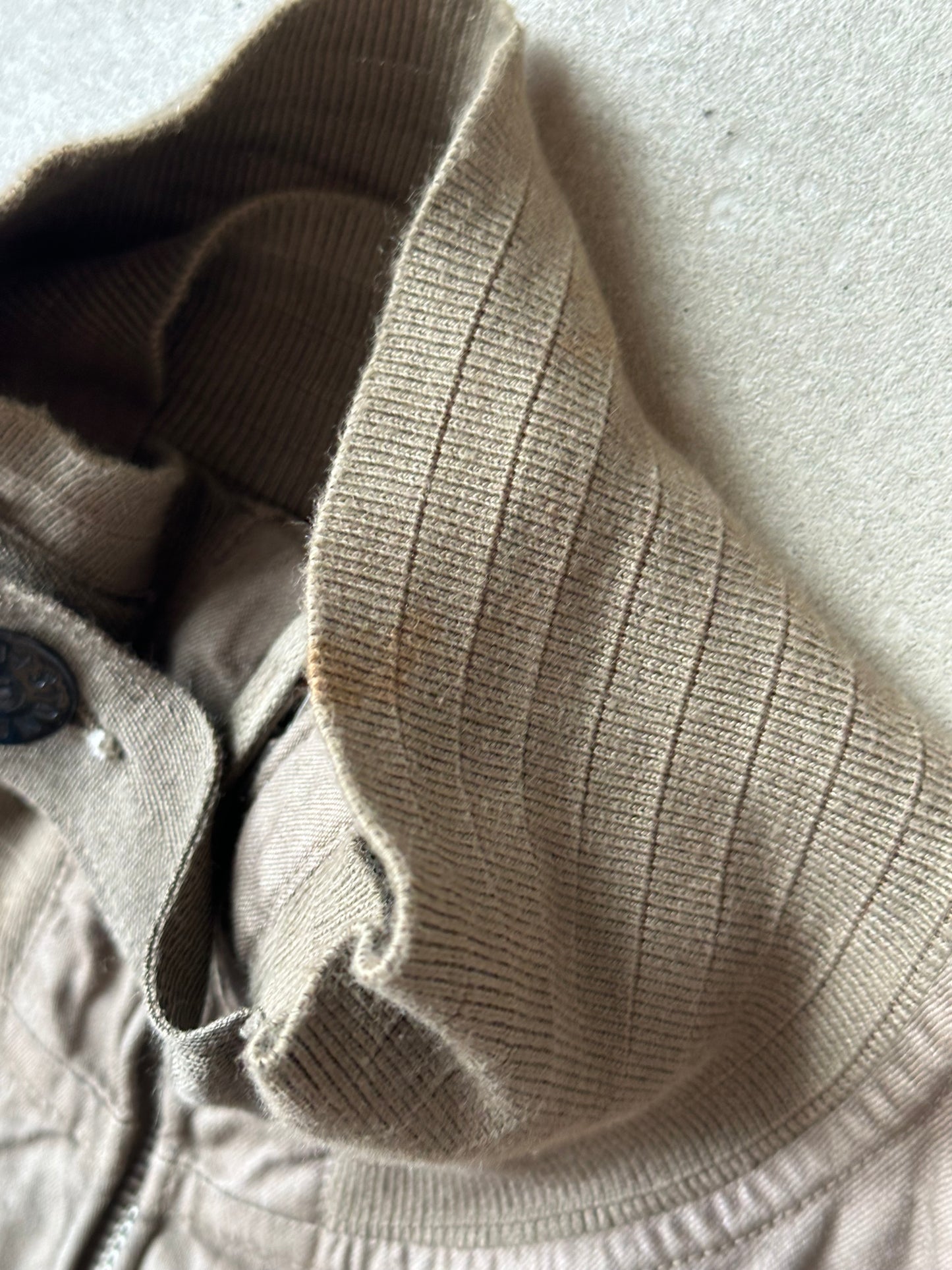 Vintage Stone Island Army Jacket Brown L