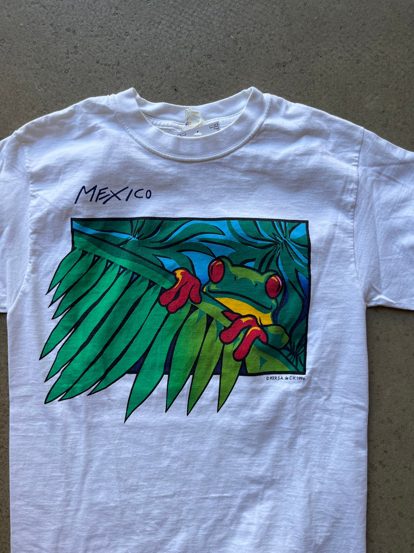 Mexico Tee White Small