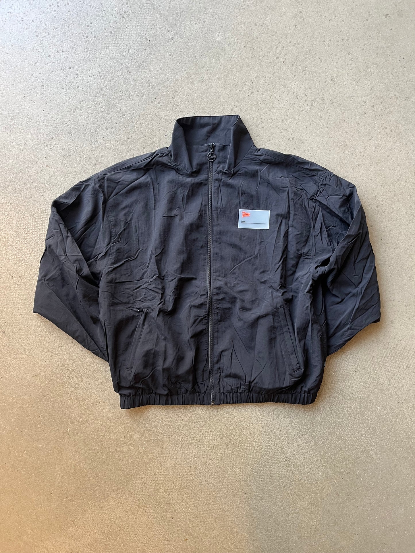 Patta Name Tracksuit Jacket Black L