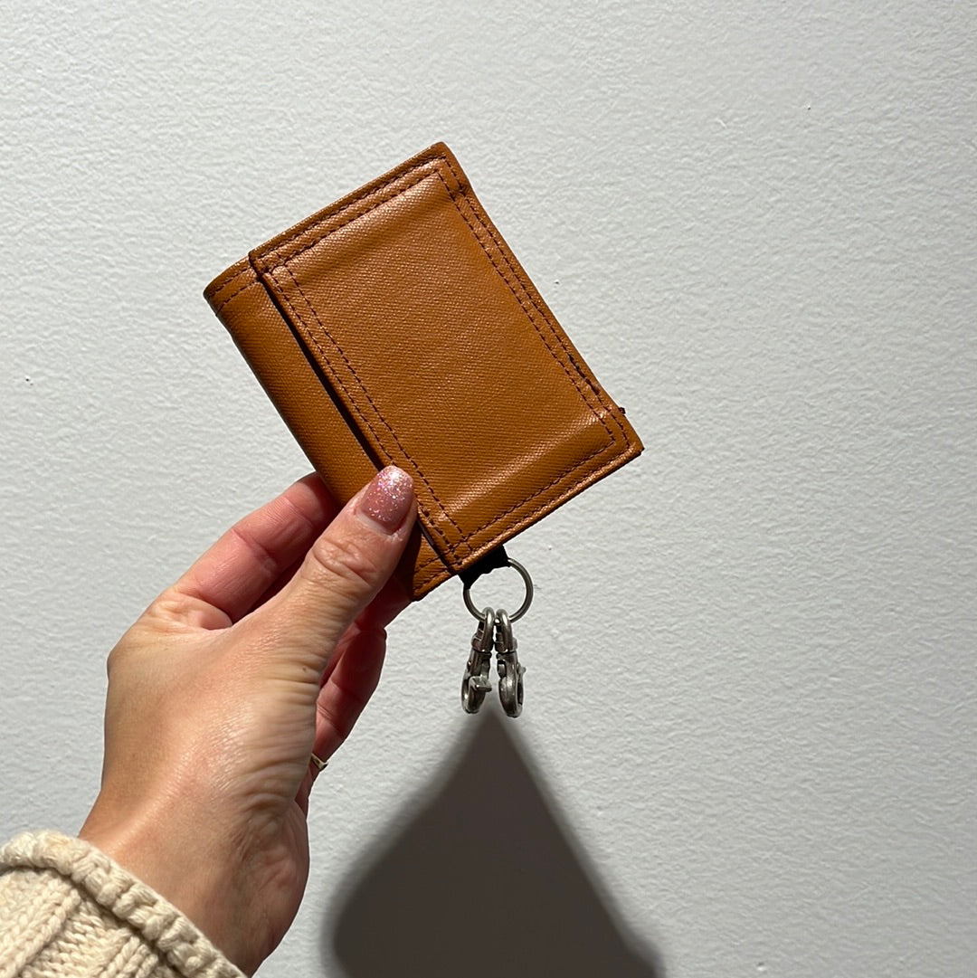 Porter Coin Case Key Ring Orange
