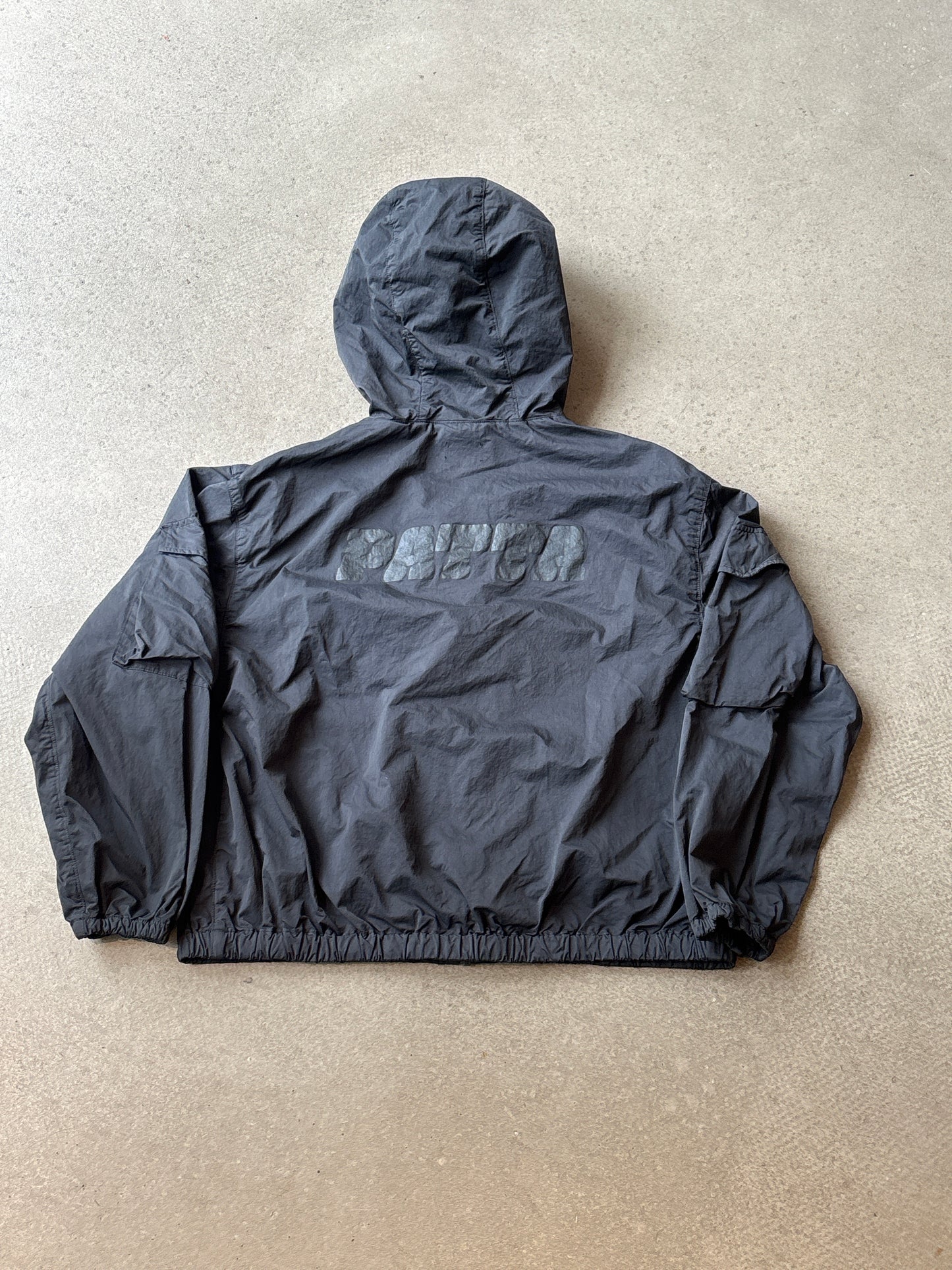 Patta Jacket Logo On The Back Black S