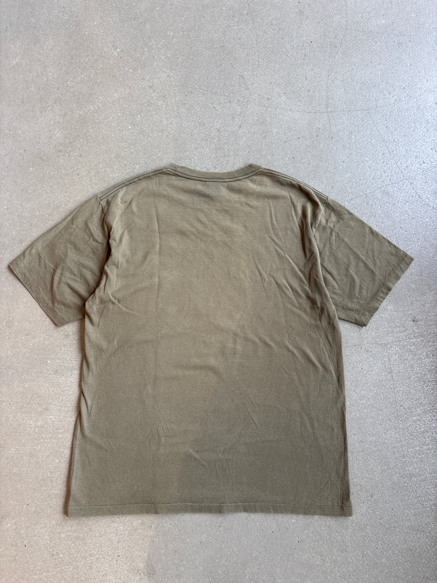 Bape Camo 01 College Logo Tee Olive XL