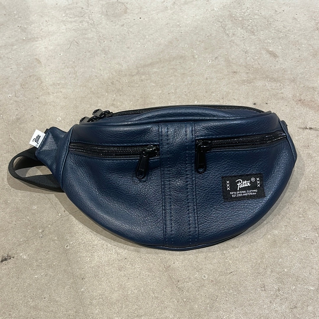 Patta Leather Waist Bag Mokum Vintage