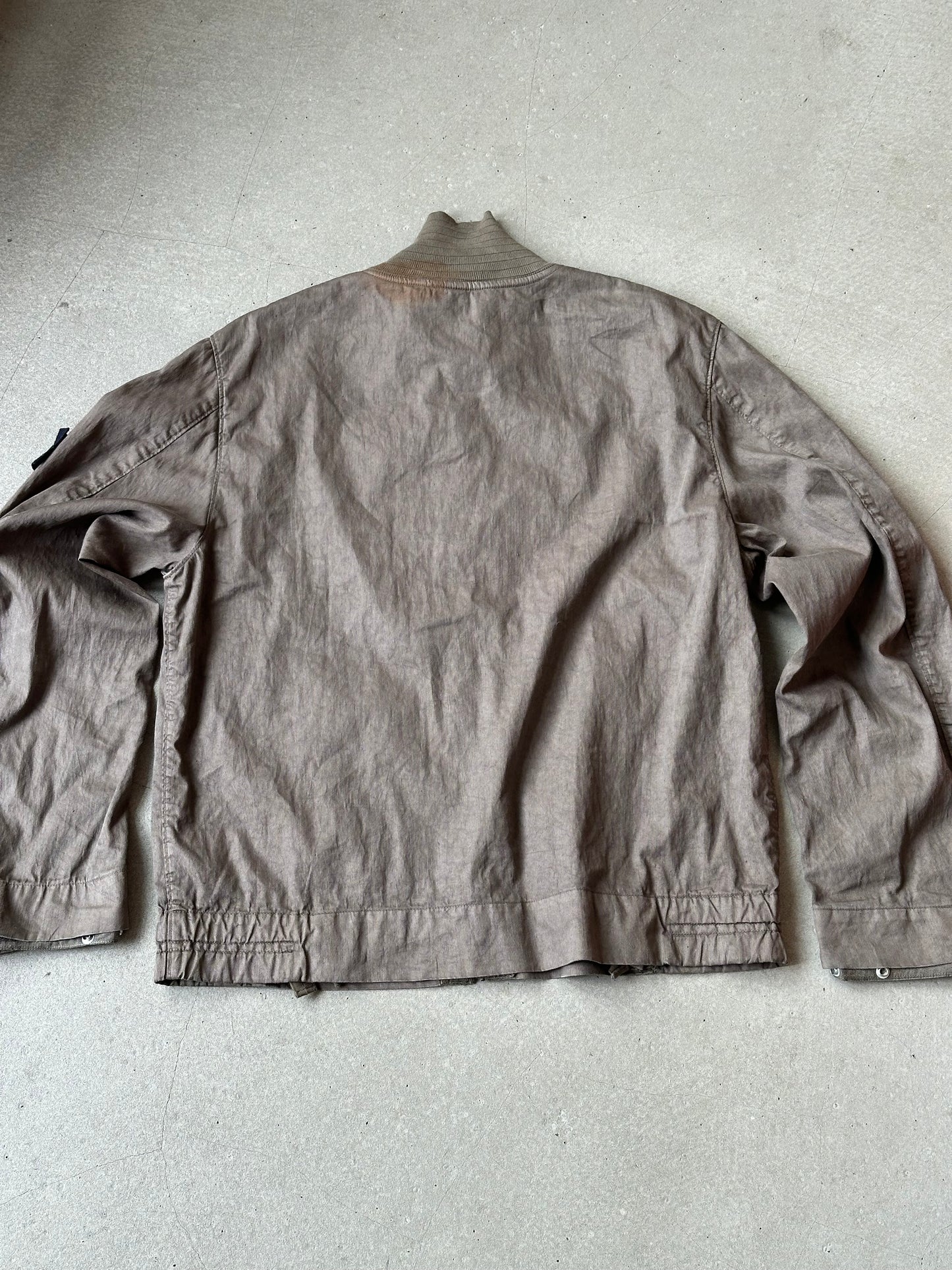 Vintage Stone Island Army Jacket Brown L