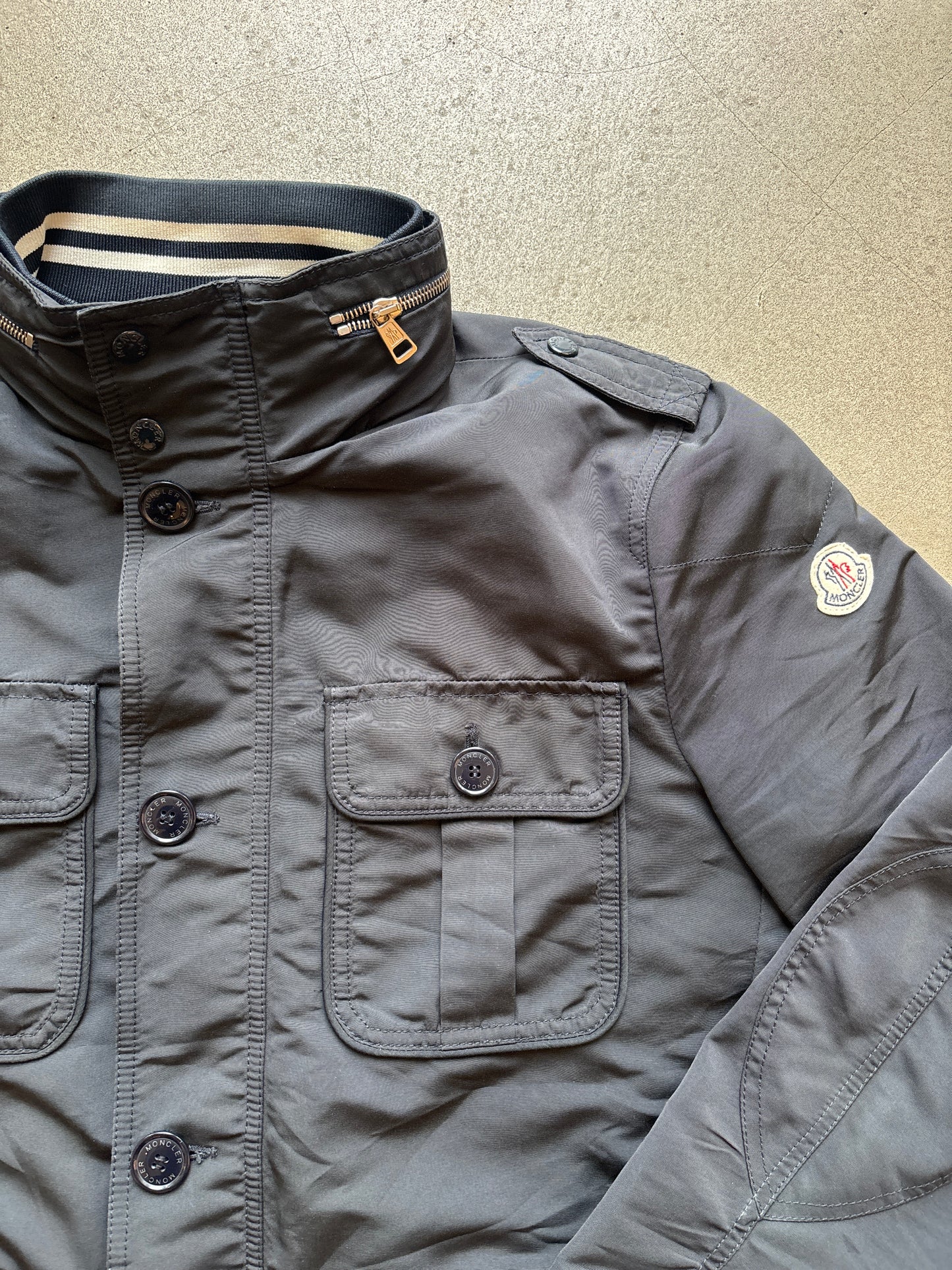 Moncler Field Jacket Navy 5