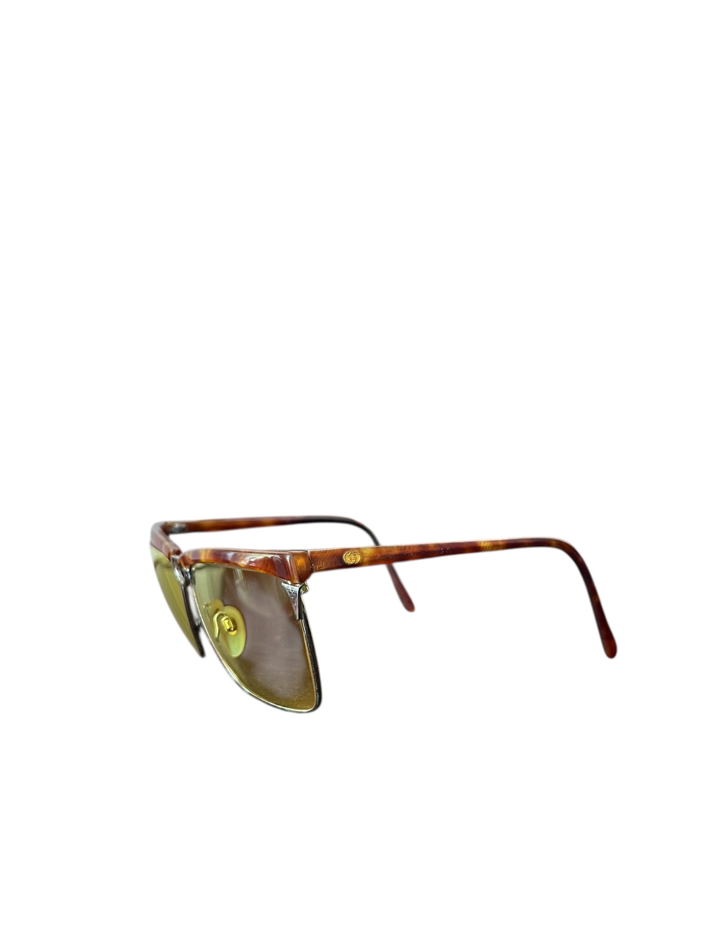 Vintage Gucci Sunglasses Yellow