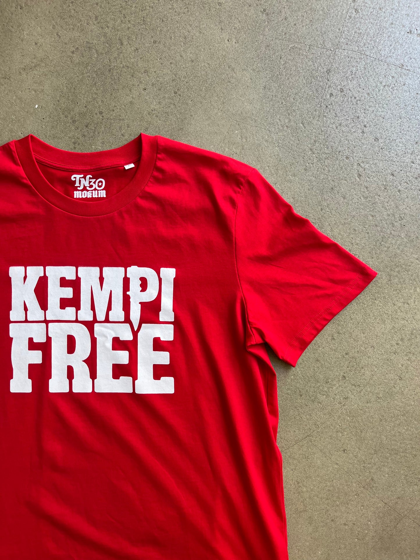 Mokum x “Kempi Free” Tee Red F&F