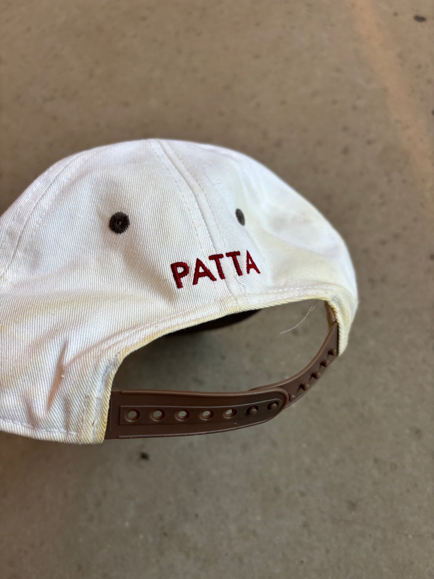 Patta POC Cap White