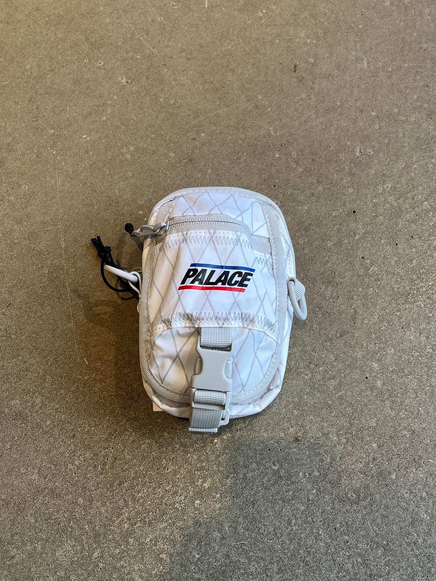 Palace Dimension Shot Bag White