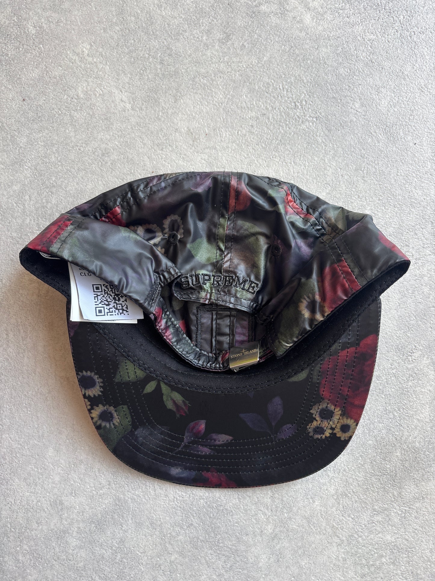 Stone Island x Supreme Lamy 6-Panel Floral Print