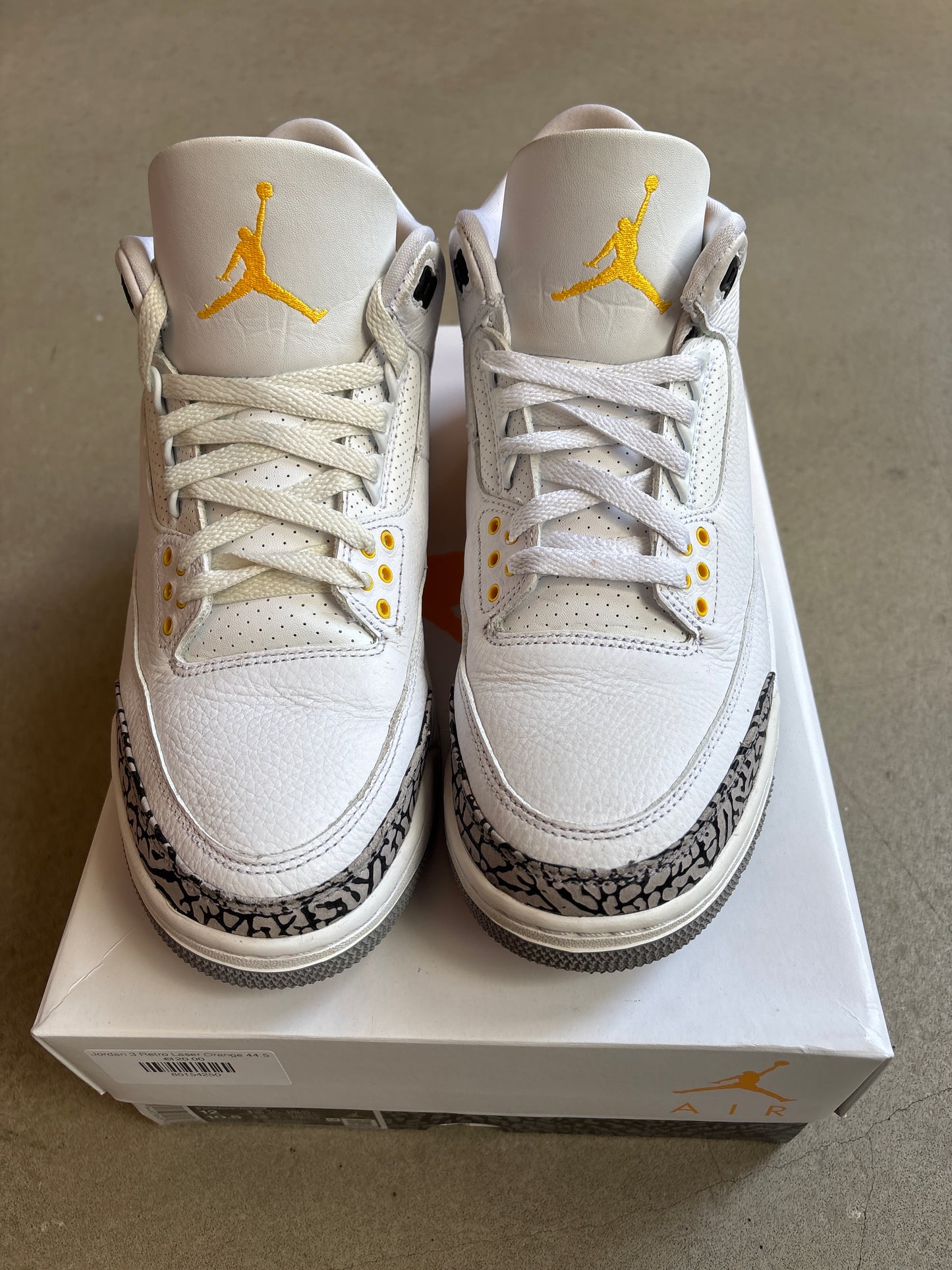 Jordan 3 Retro Laser Orange 44.5