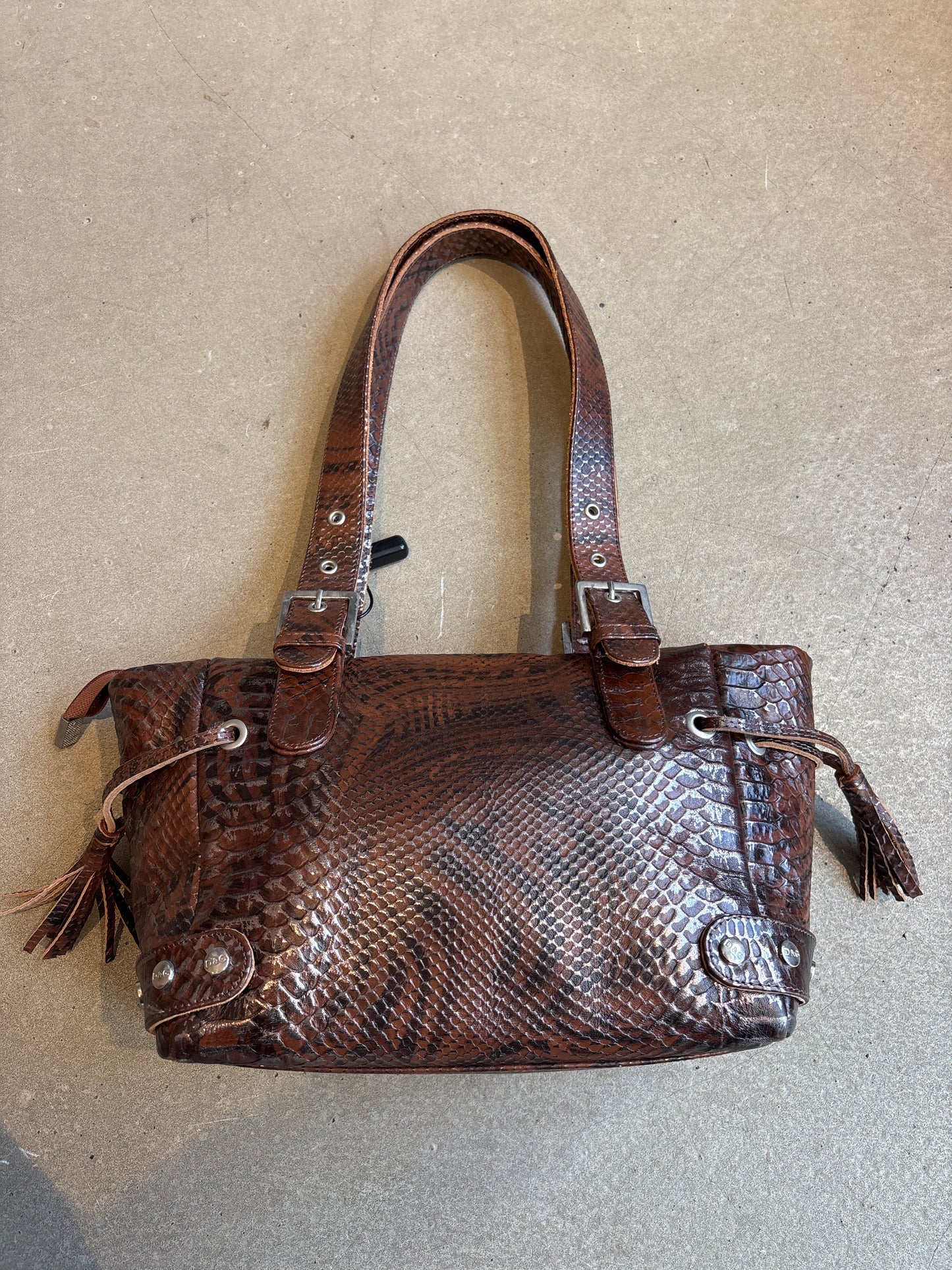 Dolce & Gabbana Brown Faux Bag