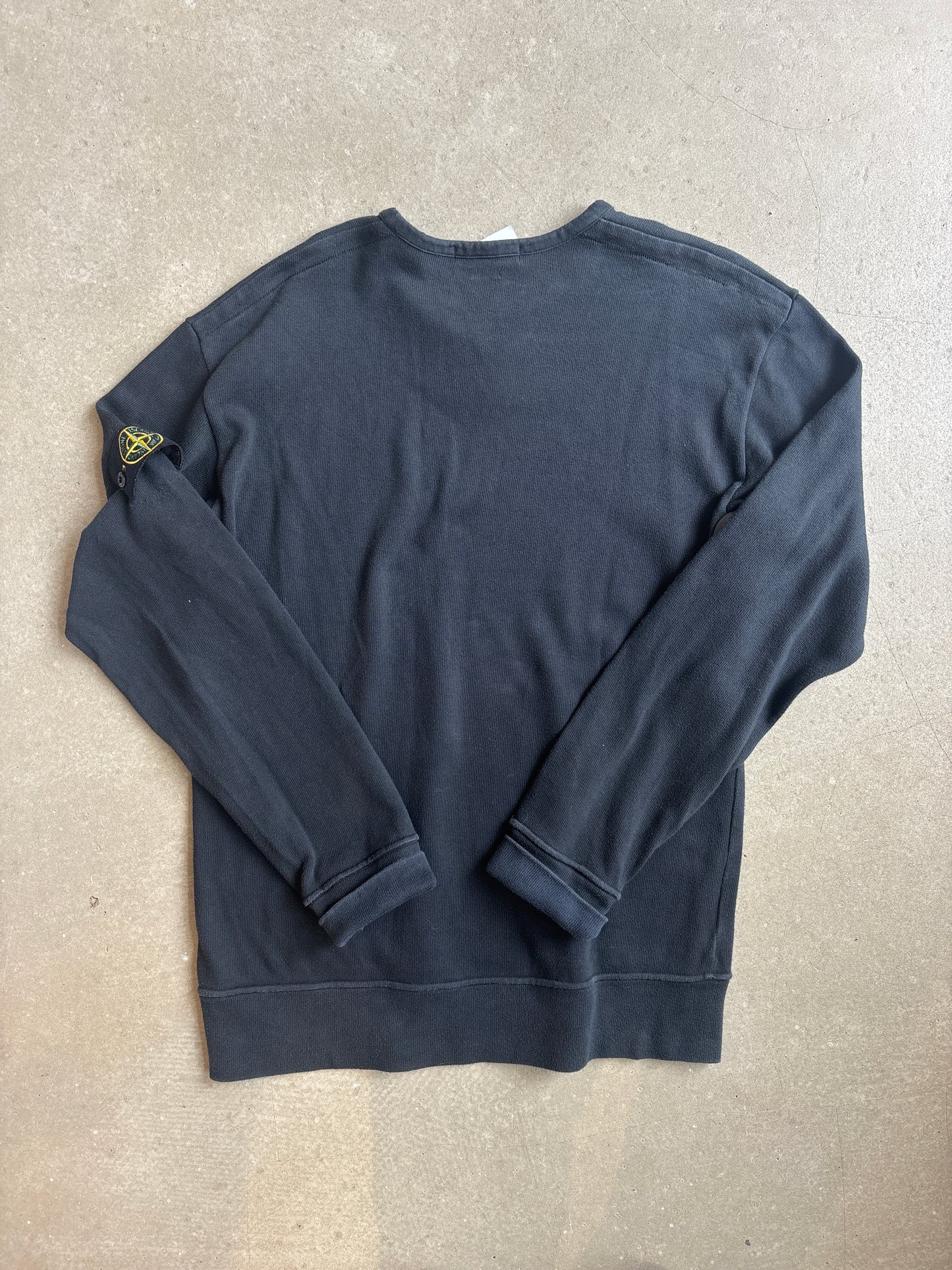 Stone Island V-Neck Sweater Navy XL