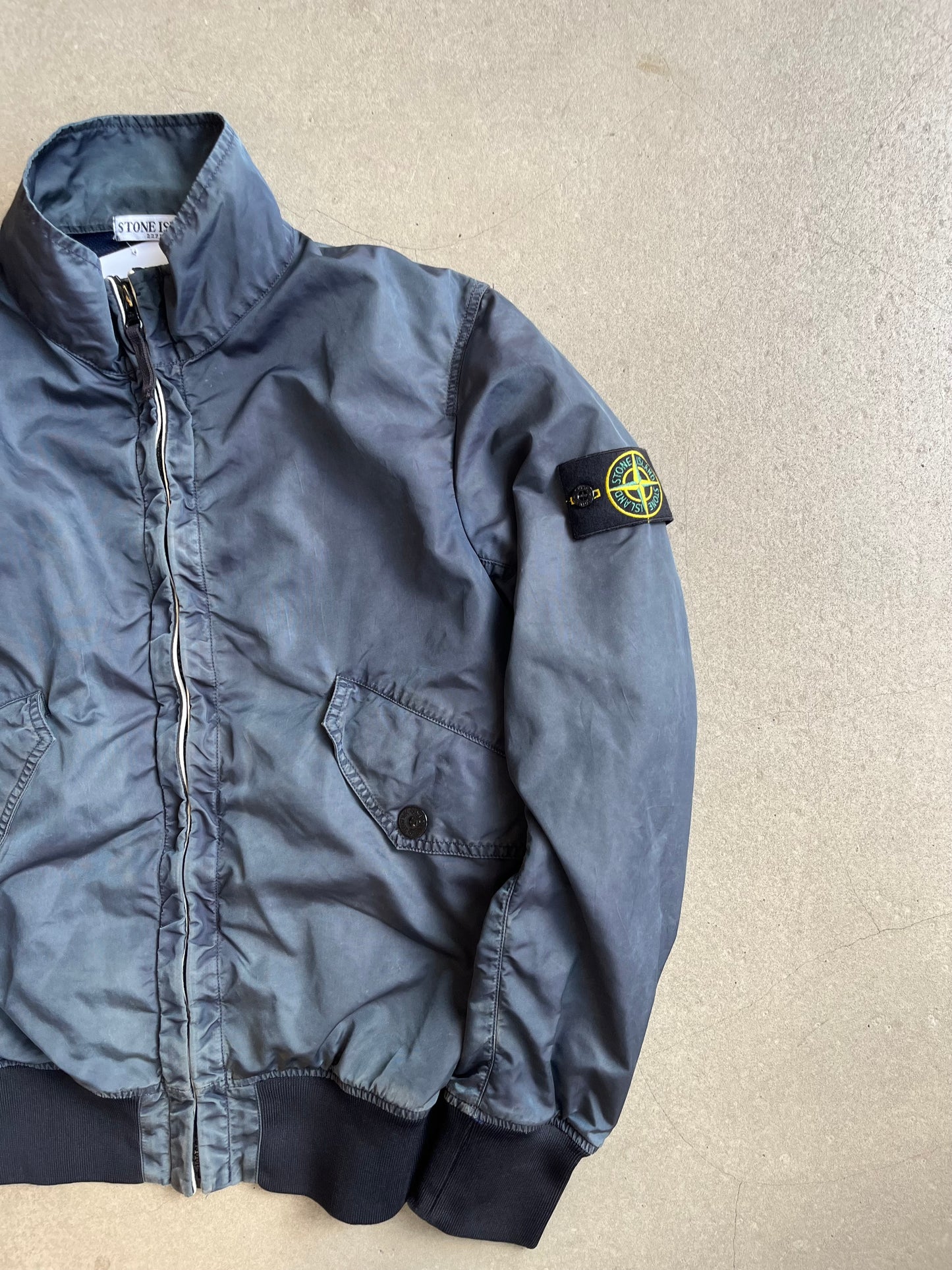 Stone Island Nylon Faded Bomber Grey Small