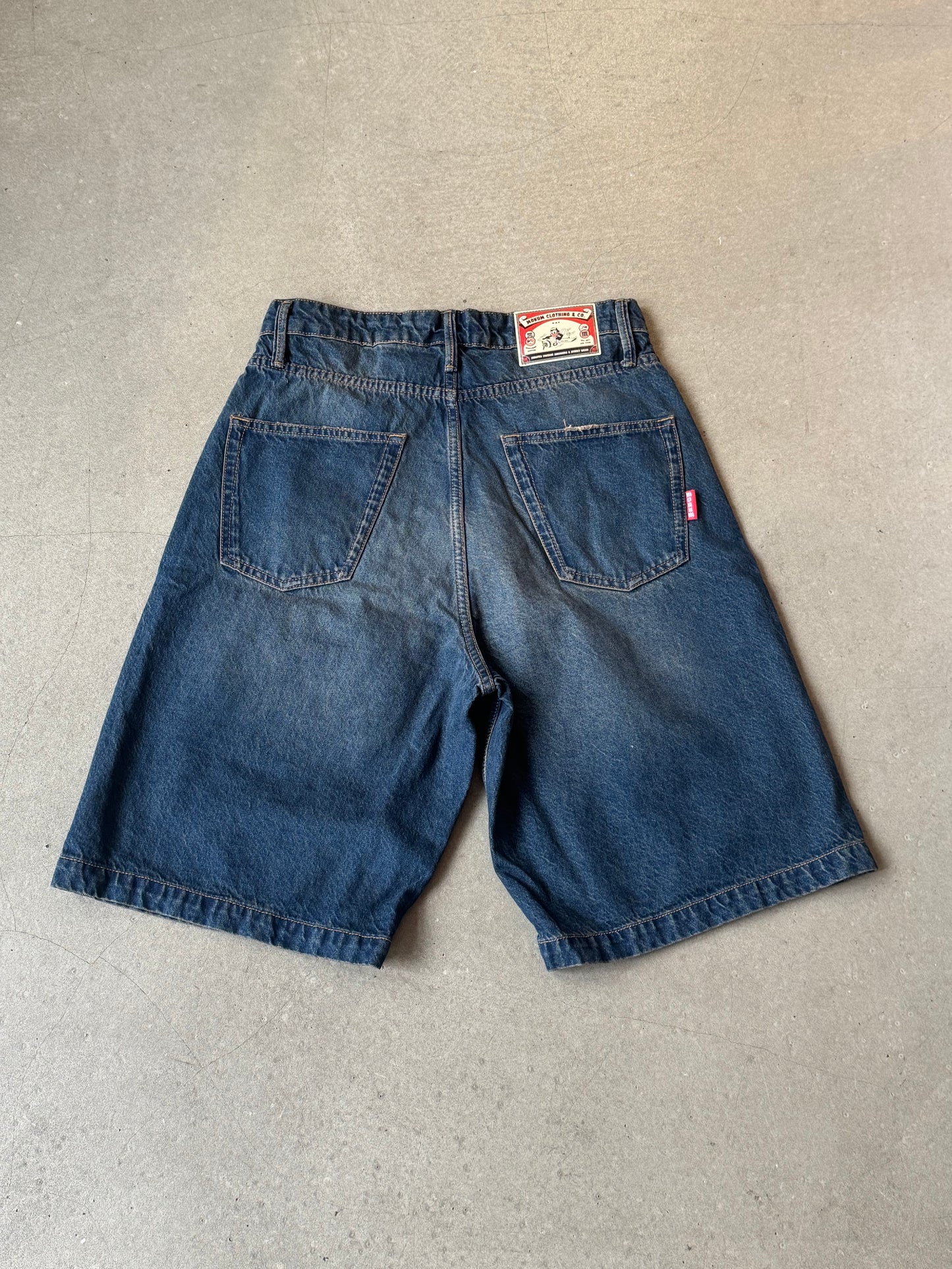 Mokum Clothing 1016LR Original Baggy Short - Brown
