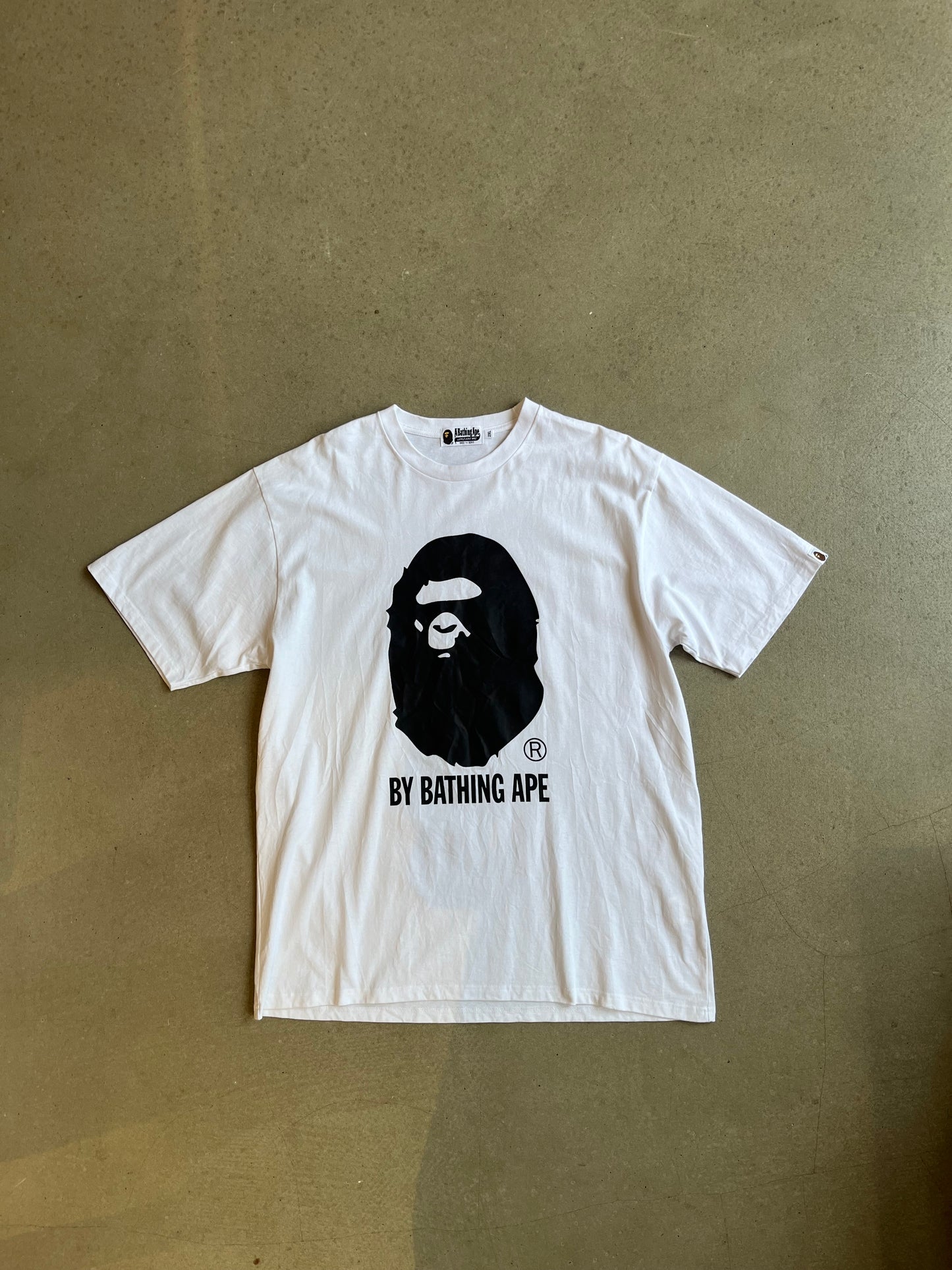 A Bathing Ape Heat Reactive White Tee XXL