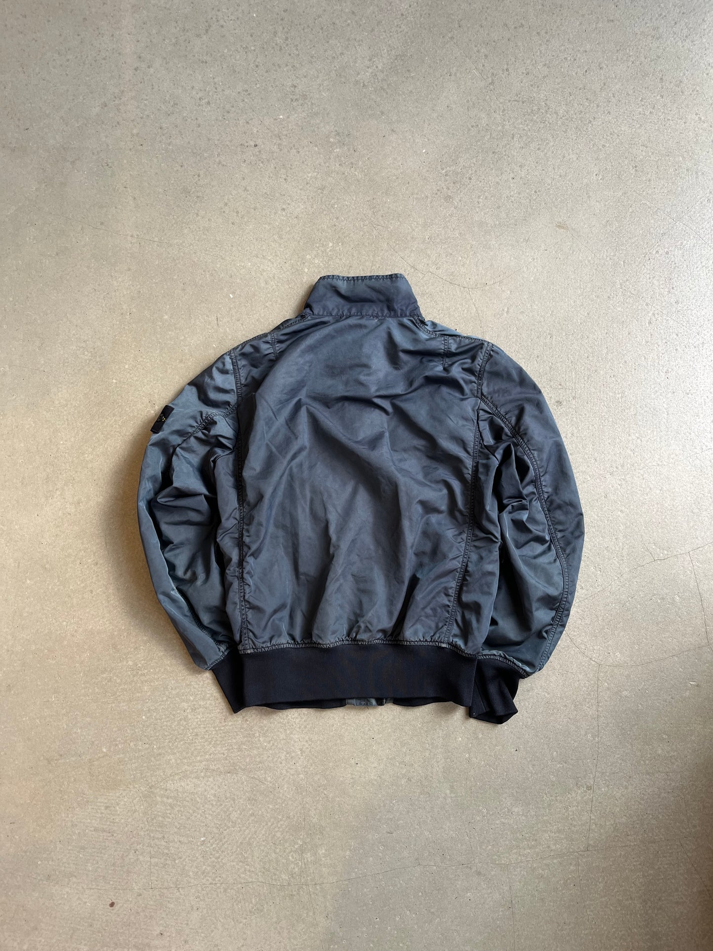 Stone Island Nylon Faded Bomber Grey Small
