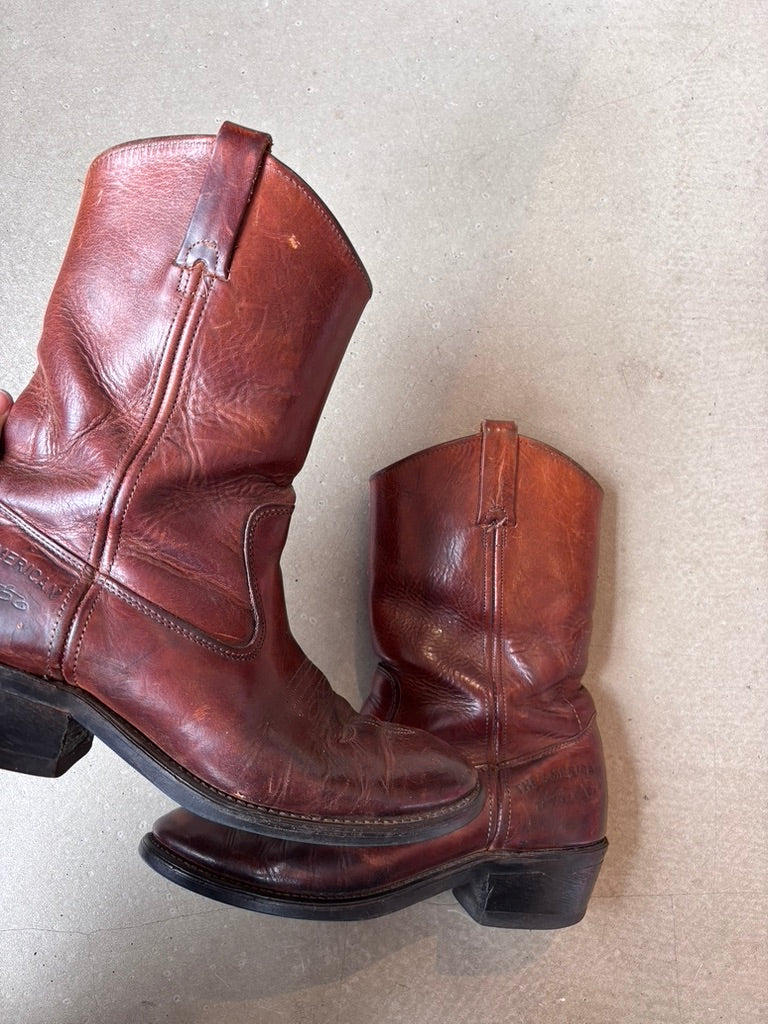 Men Boots Brown The American Hobo 'Made in USA' 43/44