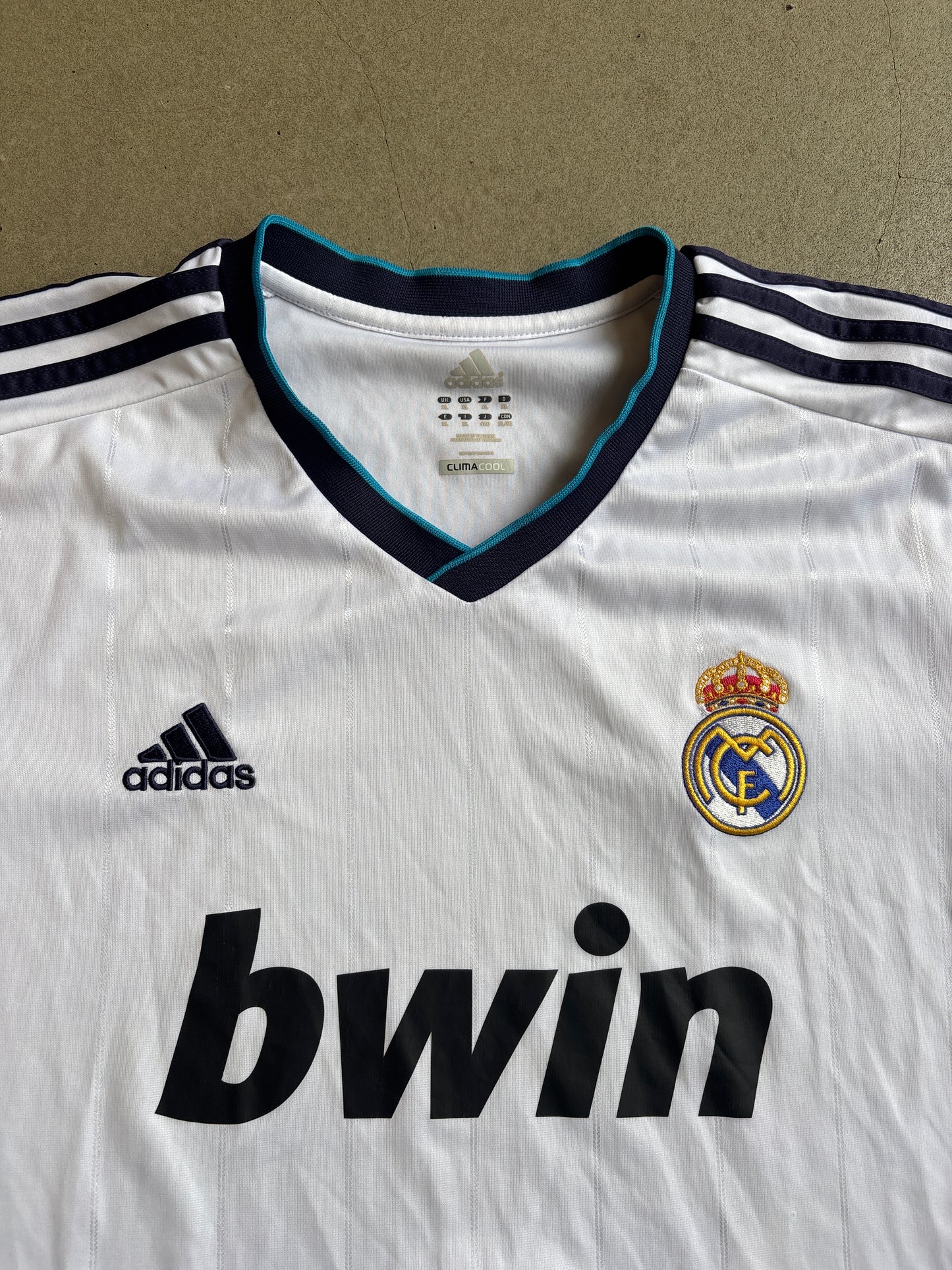 Adidas Real Madrid 1902-2012 110 Year Jersey White XL