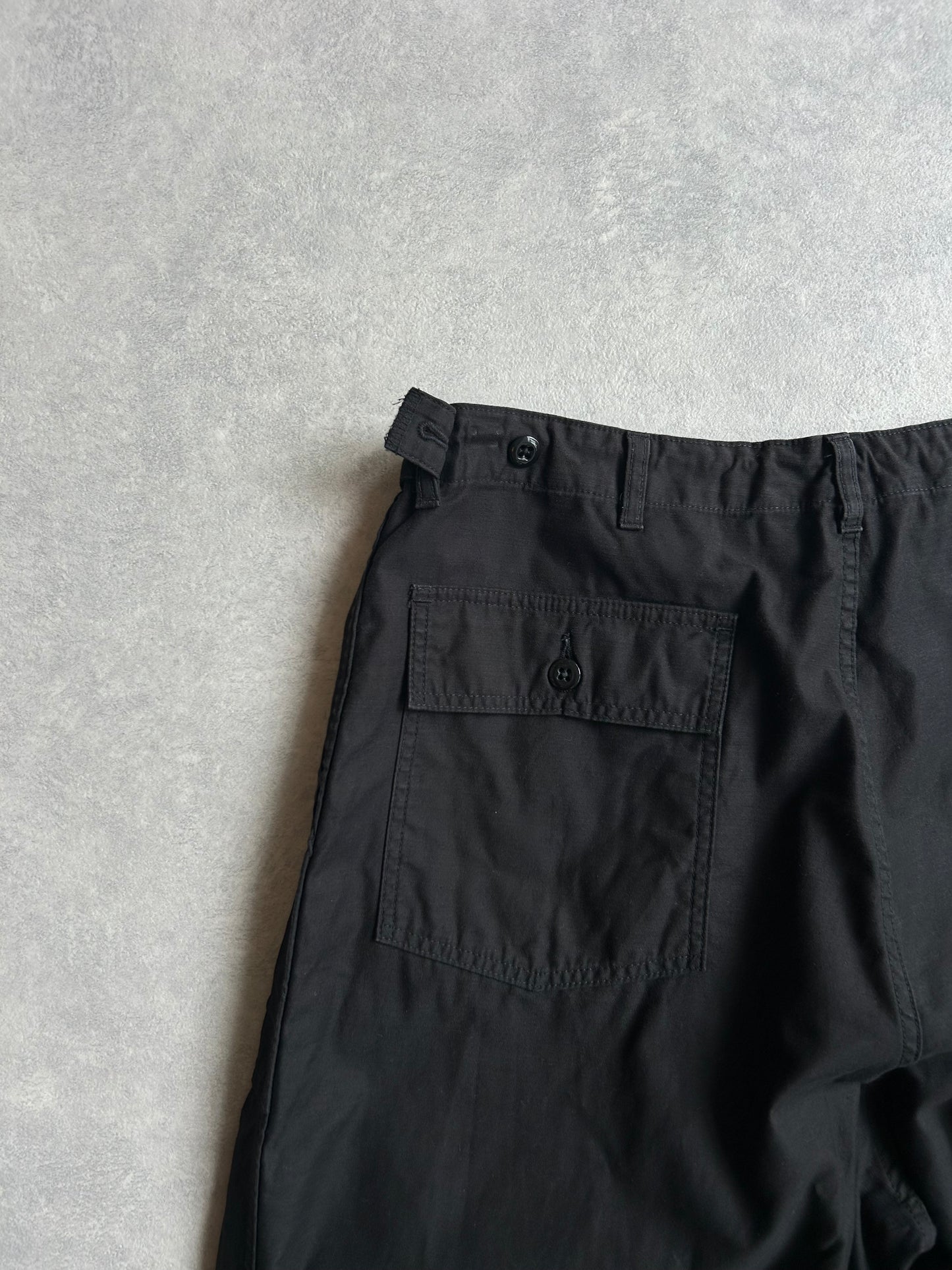 Needles HD Fatigue Pants Black