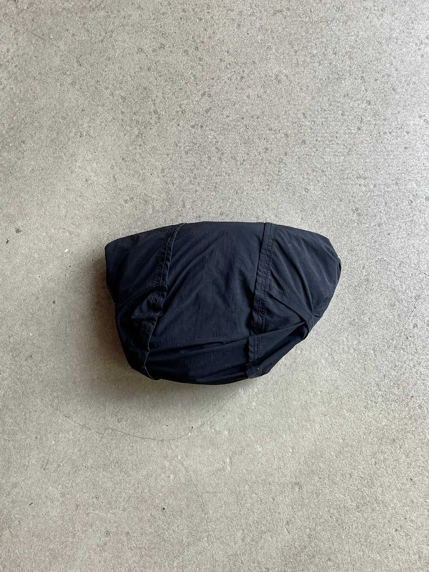 The North Face Fold Up Parka Jacket Black Large