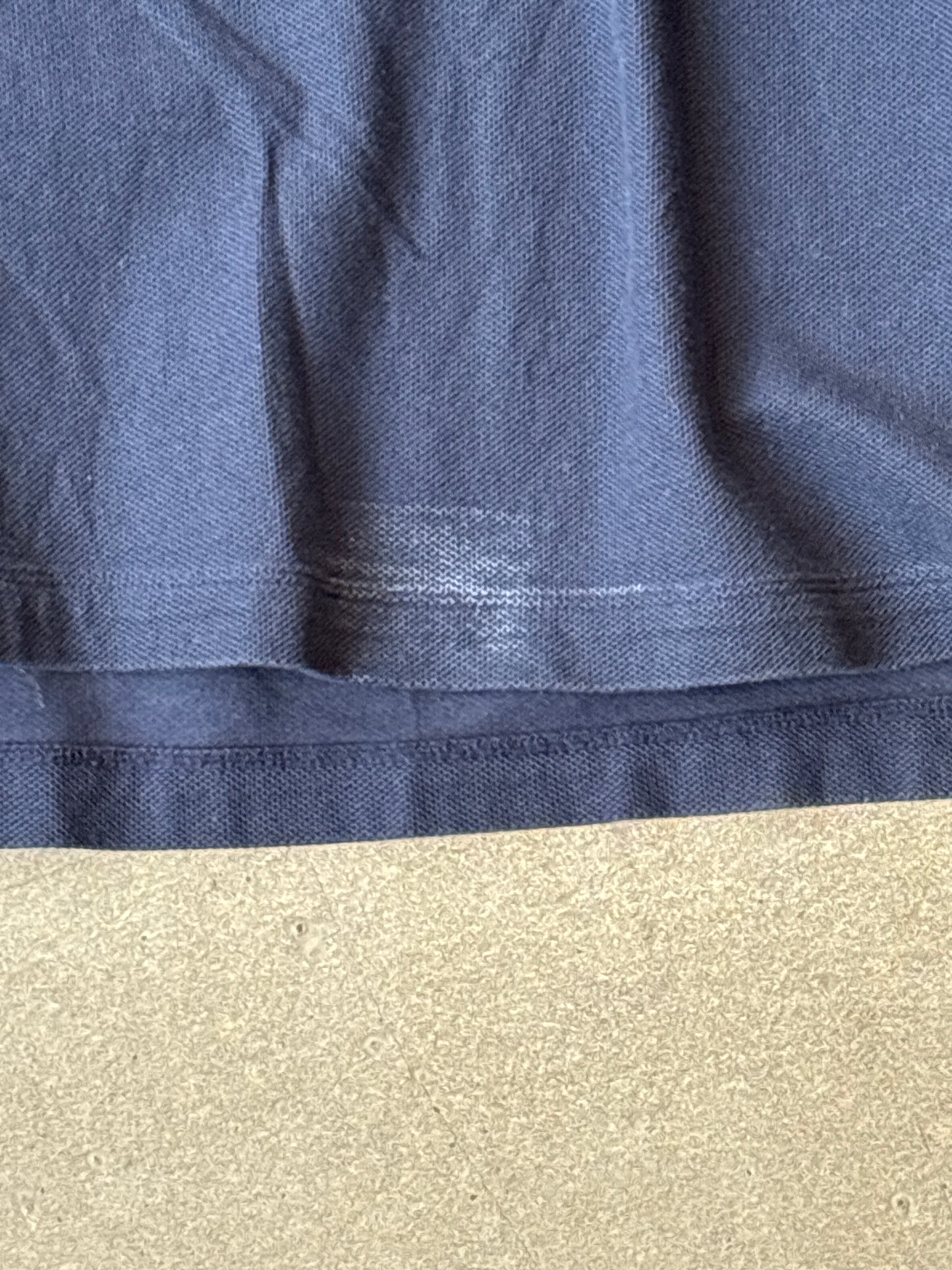 Burberry London Buttoned Polo Shirt XXL Navy