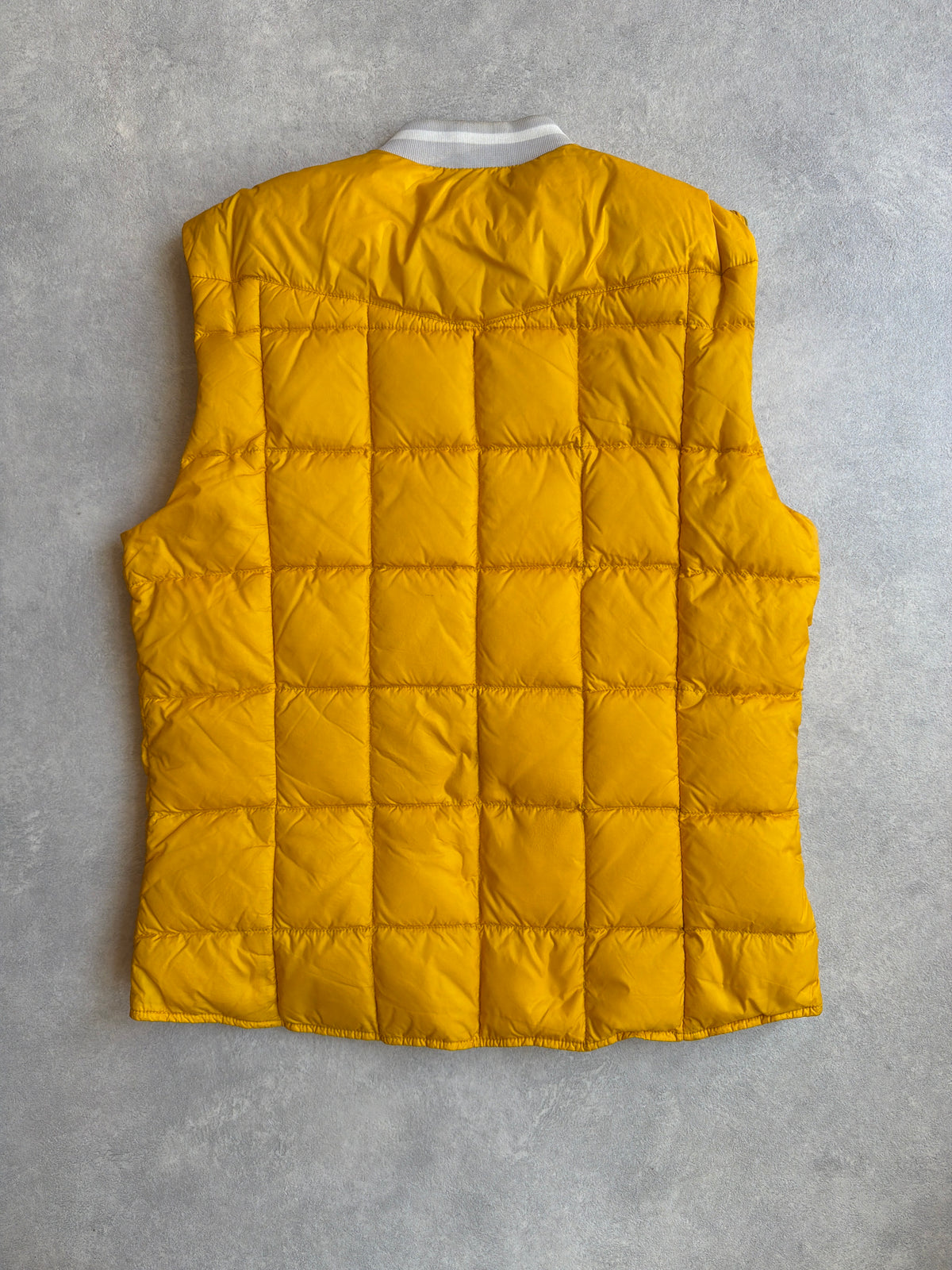 Moncler Bomber Yellow Detachable Arms SS2012 XL