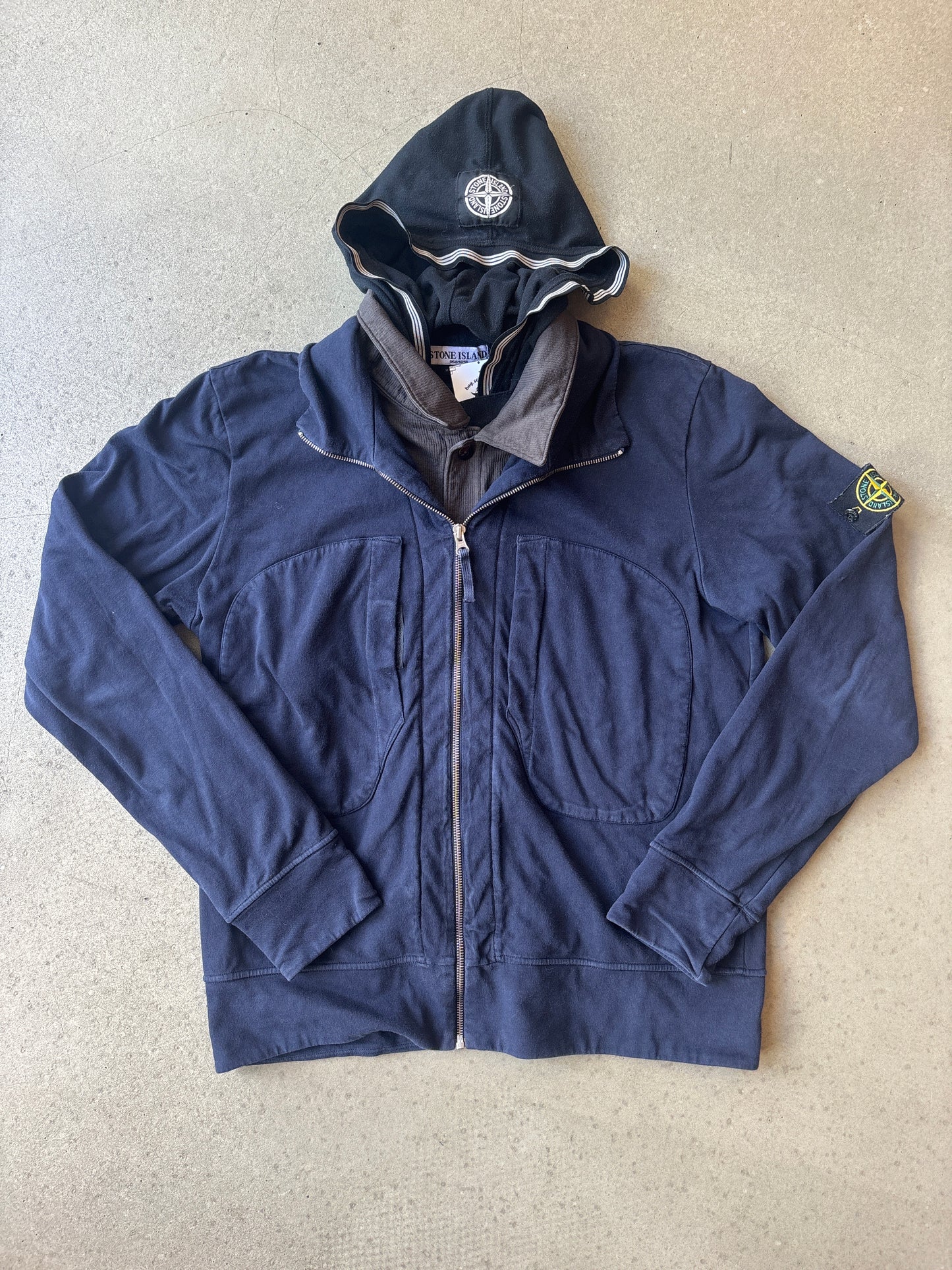 Vintage Stone Island Sweater Navy L
