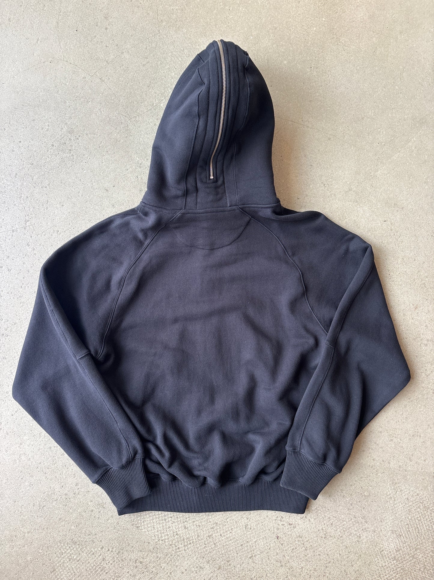 Palace Split Hood Bomber Sweat 'Black'