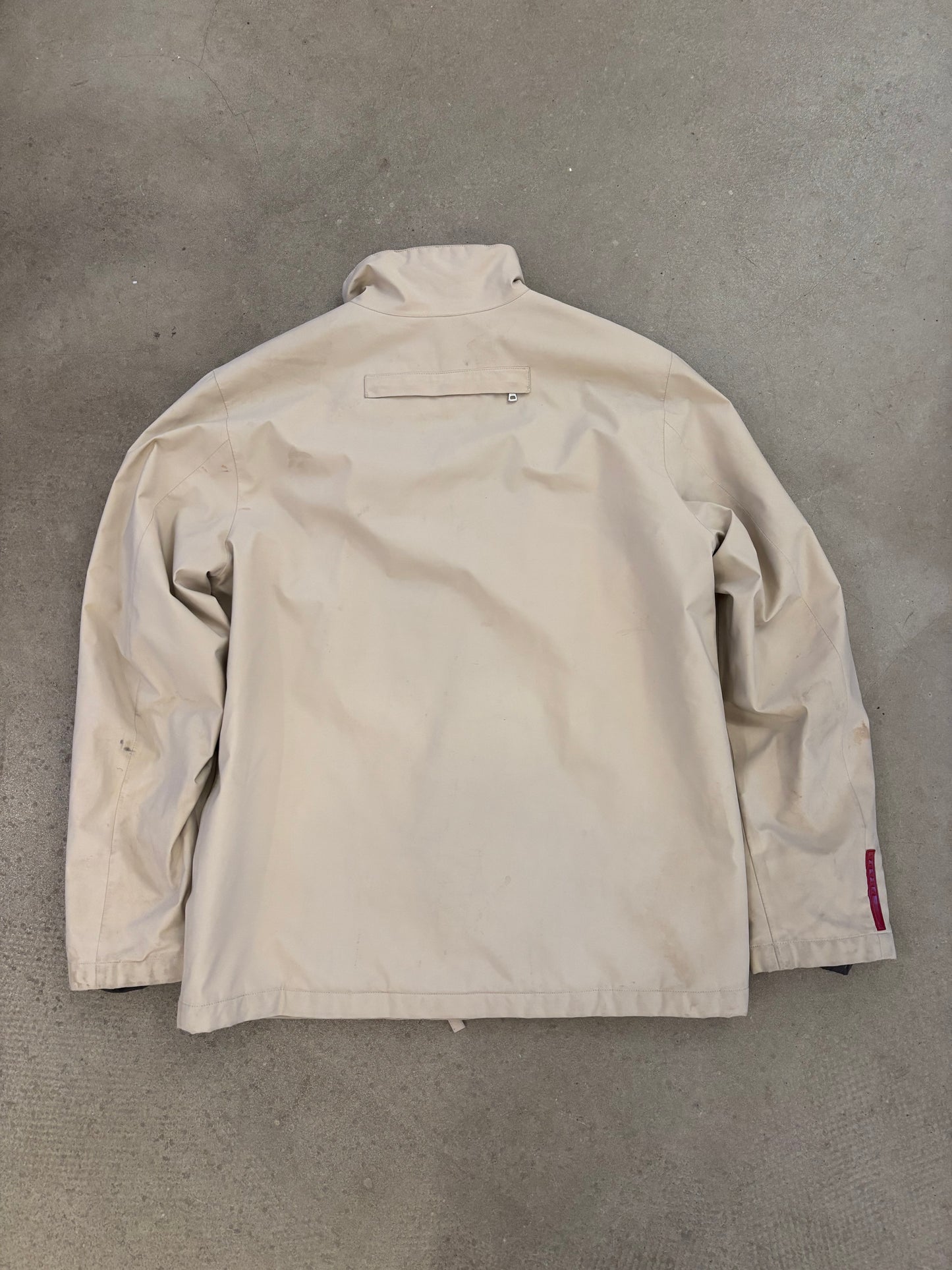 Vintage Prada Gore-Tex Jacket Beige 48