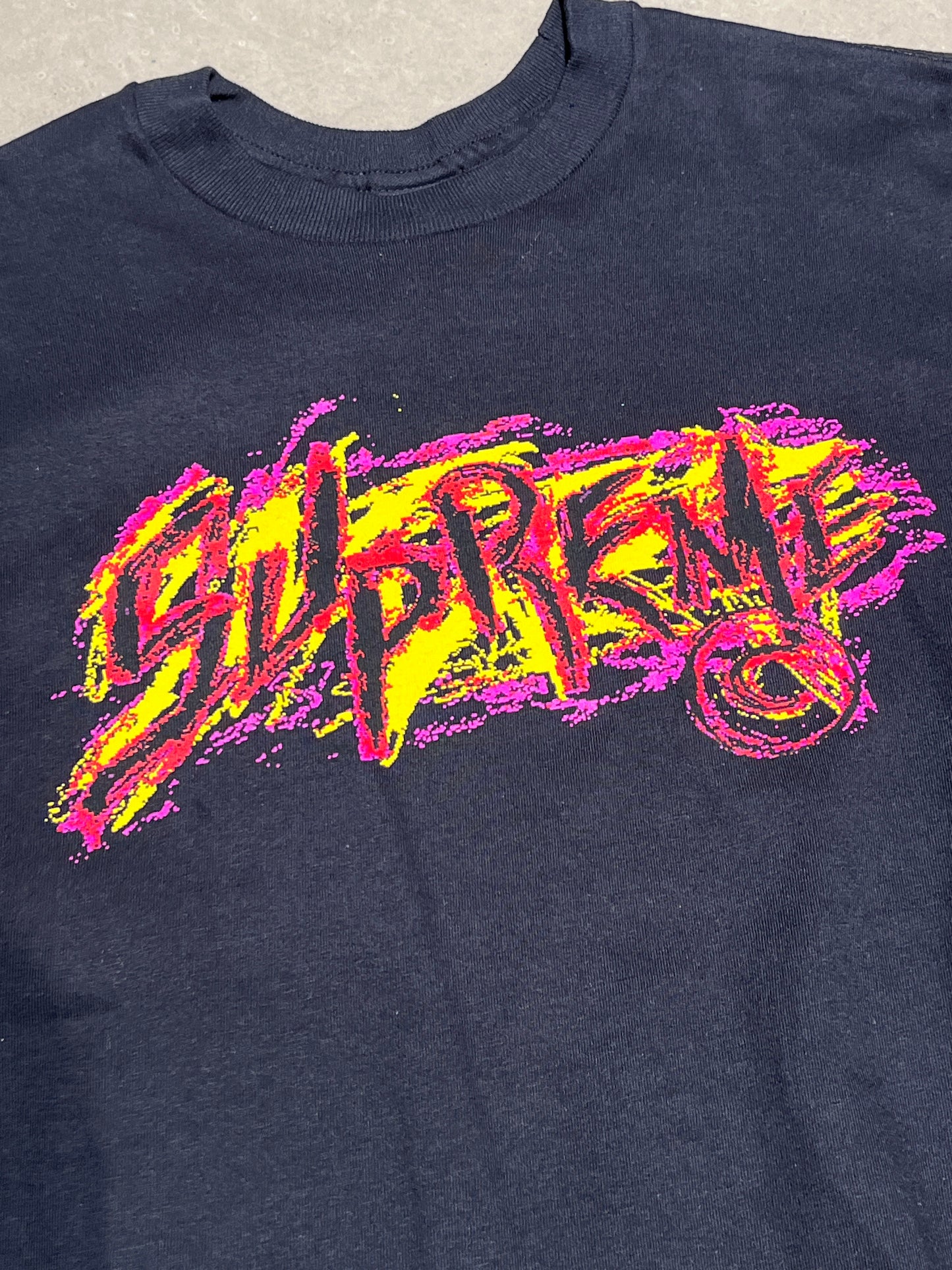 Supreme Scratch Tee Black M