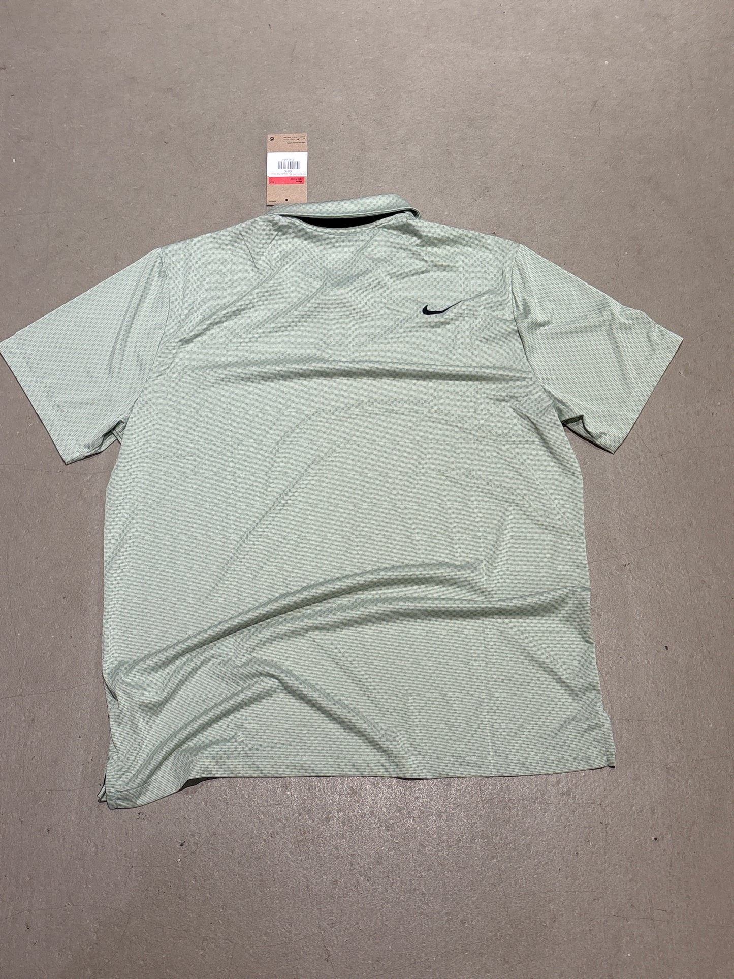 Nike Golf Dri-FIT Tour Jacquard Polo Green L