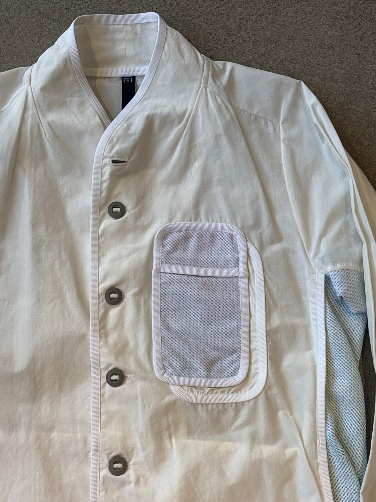 By Borre Button Jacket White S