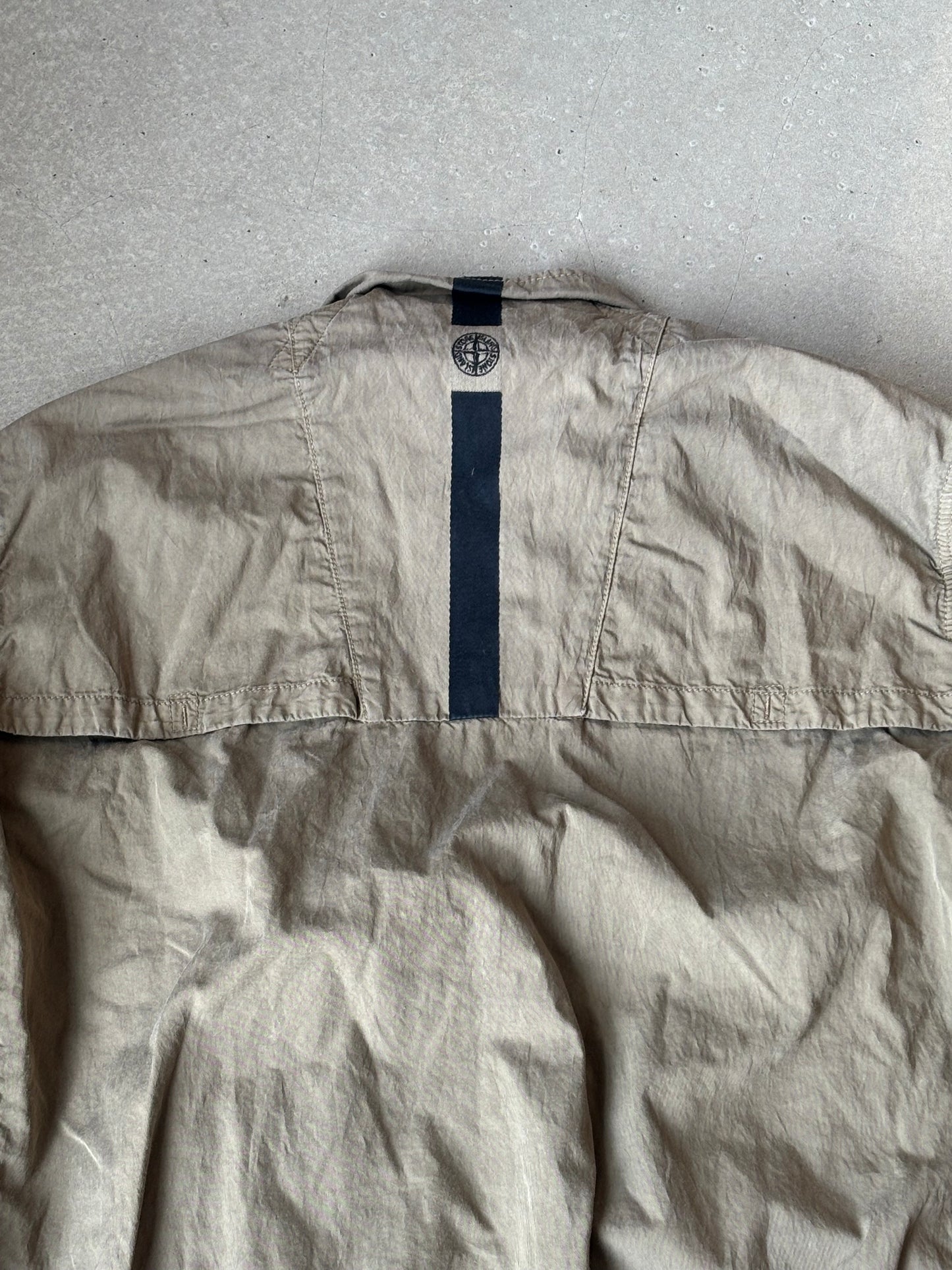 Stone Island Compass Ribbon Jacket Beige XXL