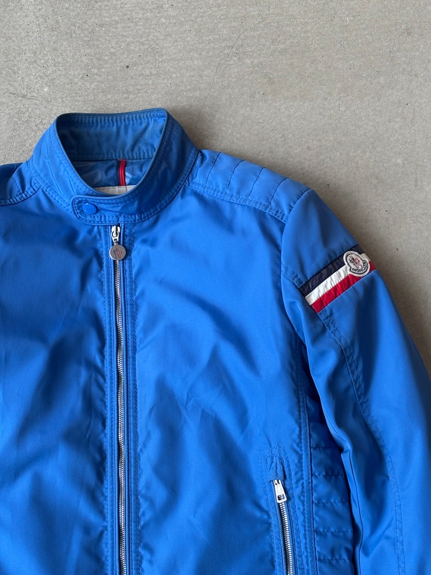 Moncler Zip Jacker Blue Size 1
