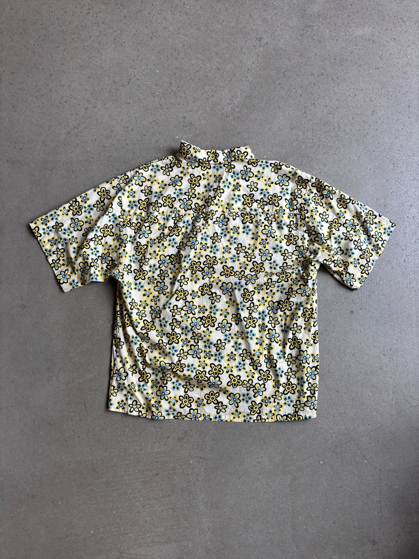 Uniqlo x Marni Floral Shirt Yellow Medium
