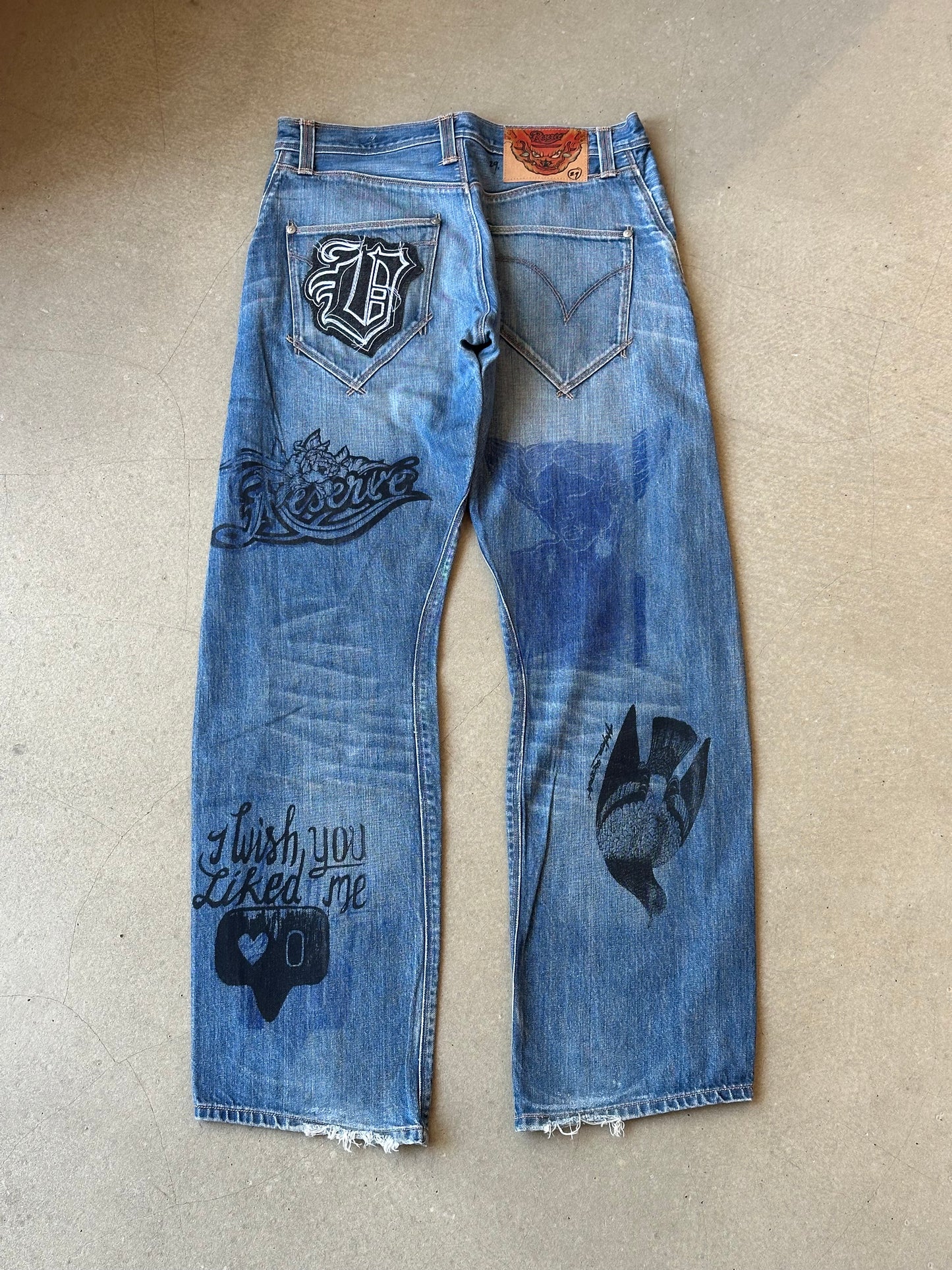 Atelier Reservé Reworked Denim Engineered Jeans W29