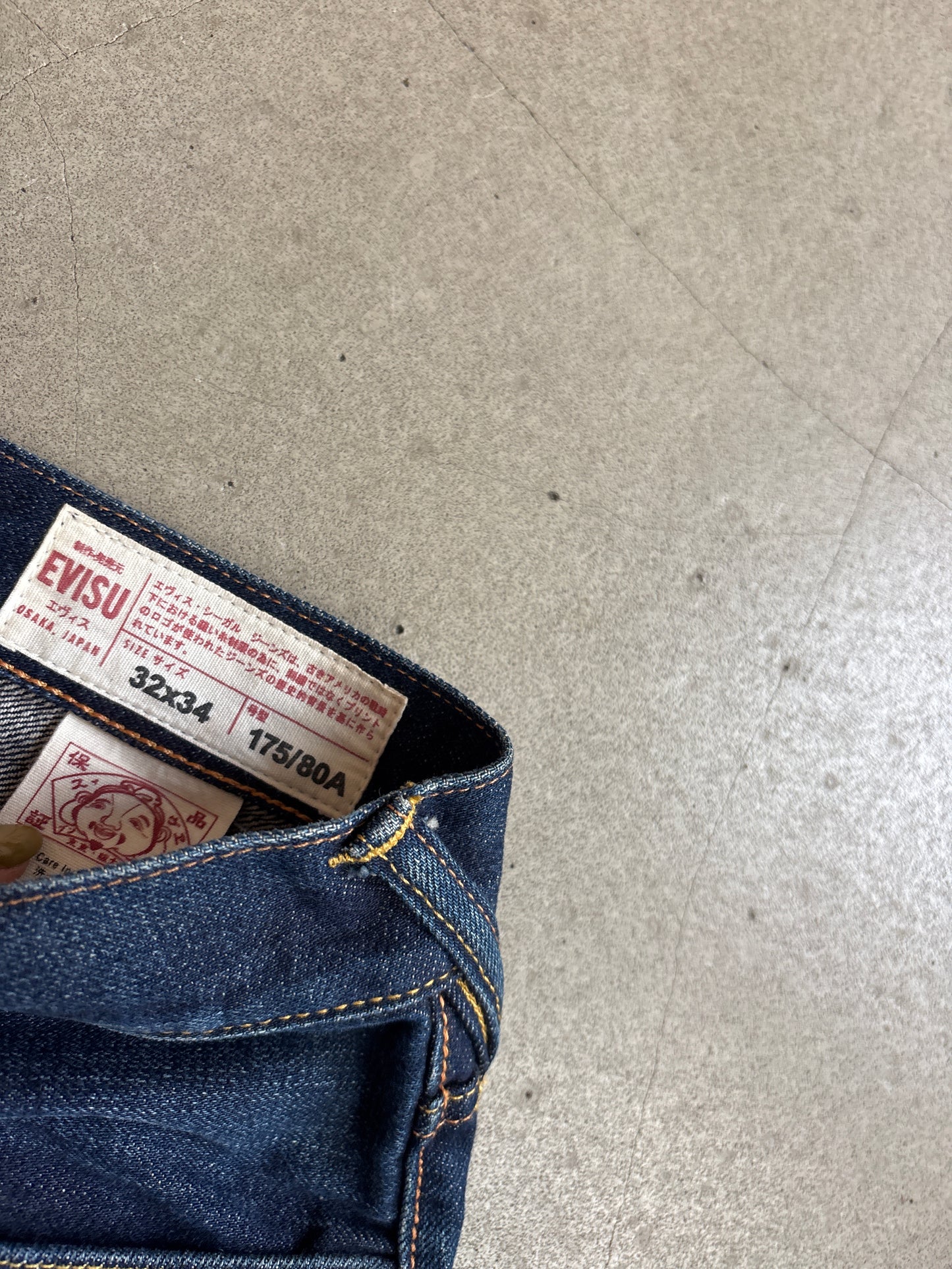 Evisu Jeans 32x34 Osaka Fabric