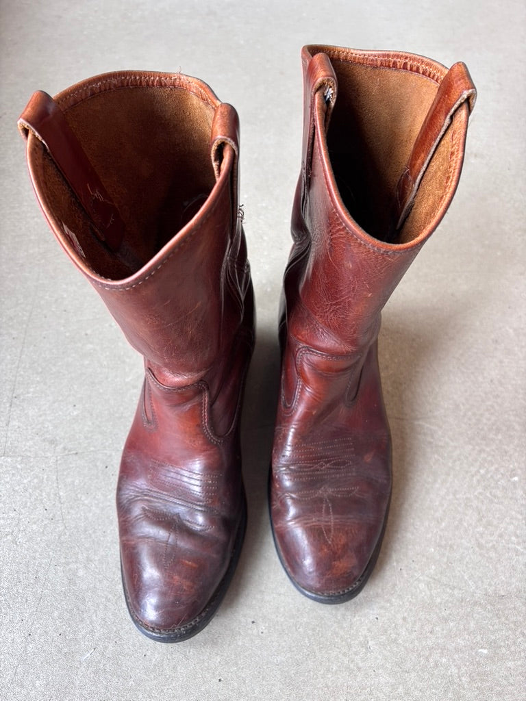 Men Boots Brown The American Hobo 'Made in USA' 43/44