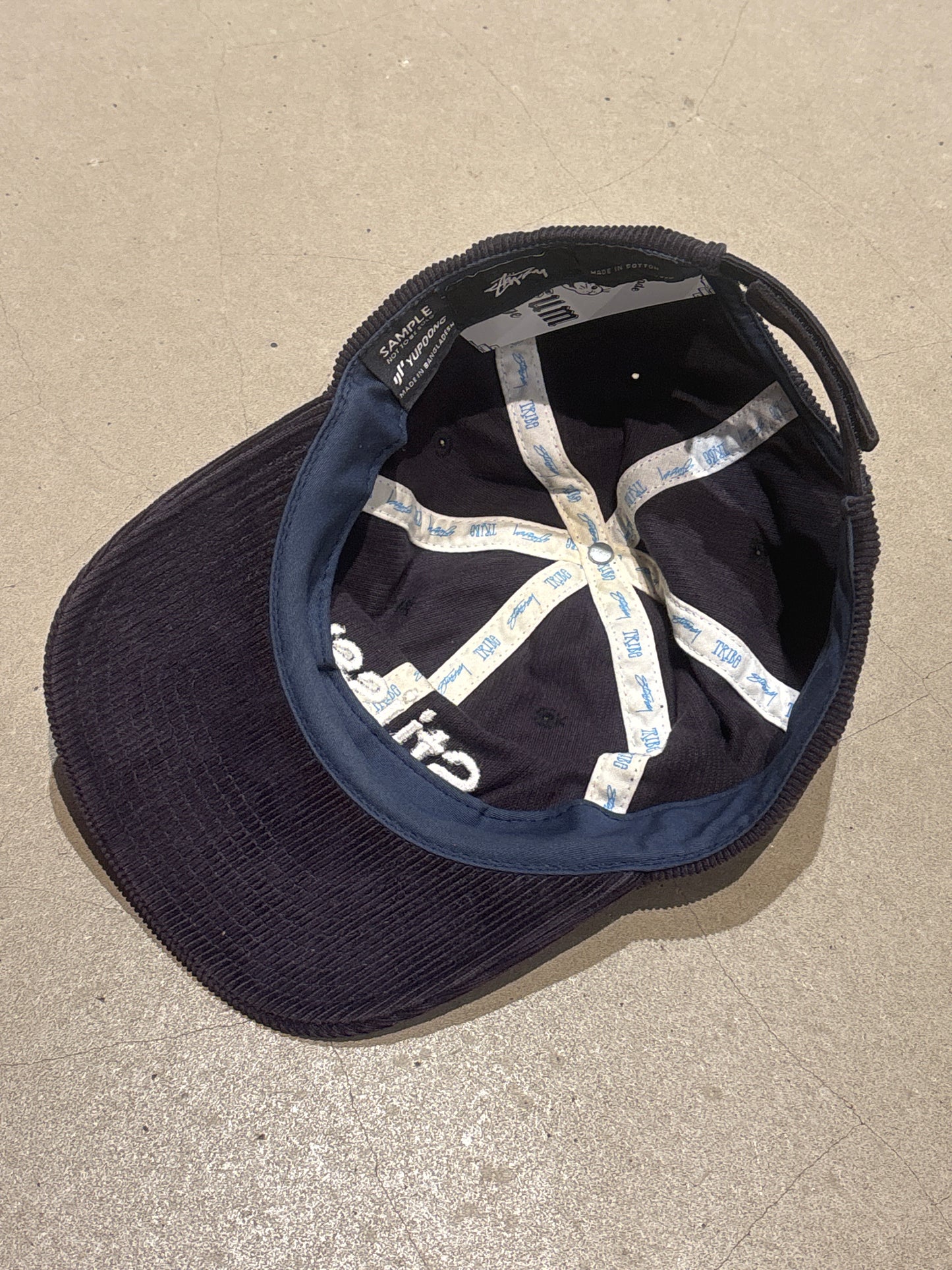 Stussy Yupoong Sample Cap Black