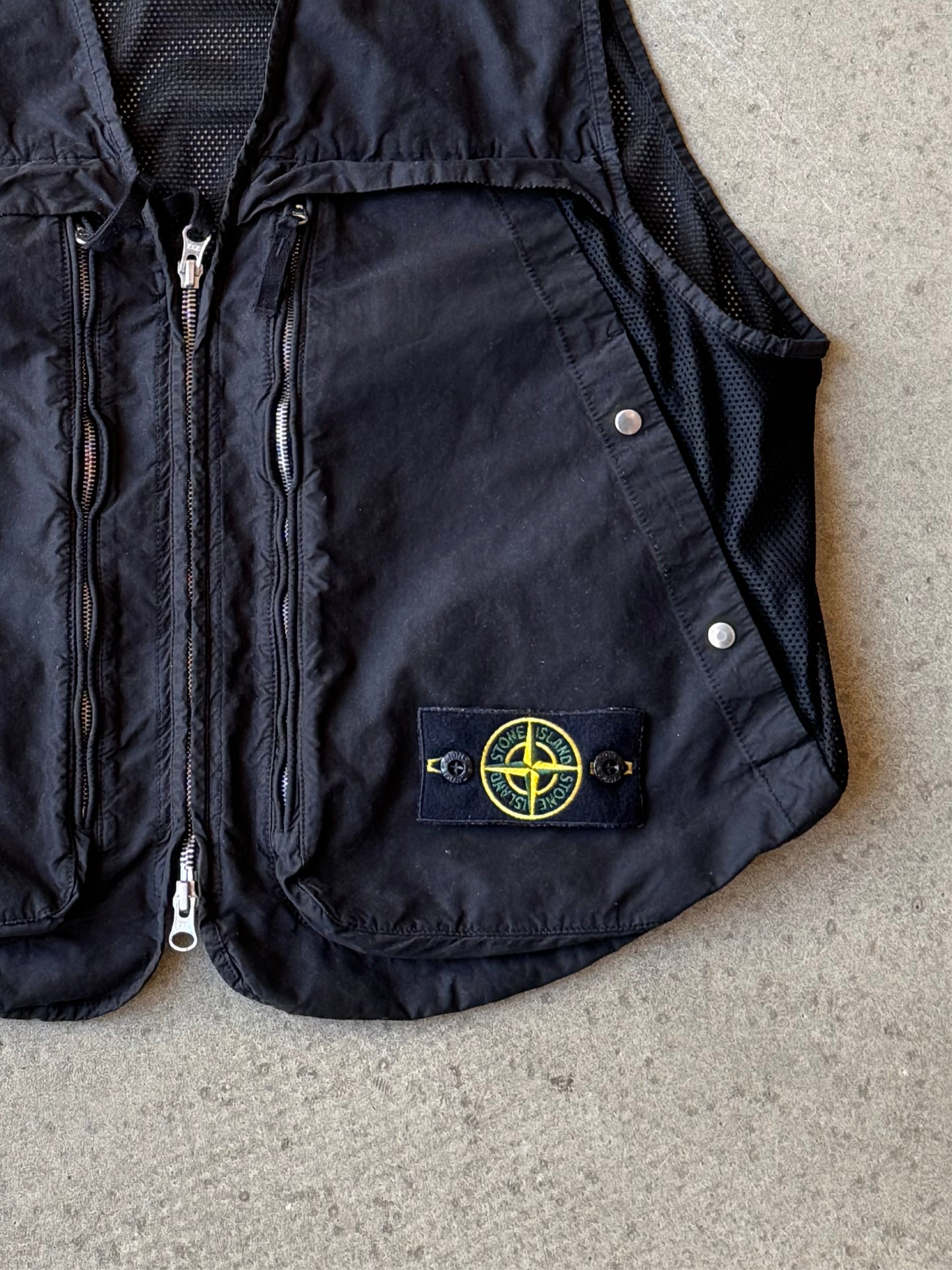 Stone Island David Light-TC Poly Net Black S
