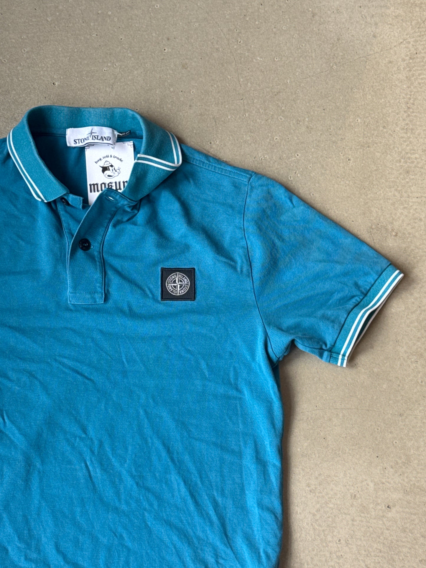 Stone Island Slim Fit Polo Blue S