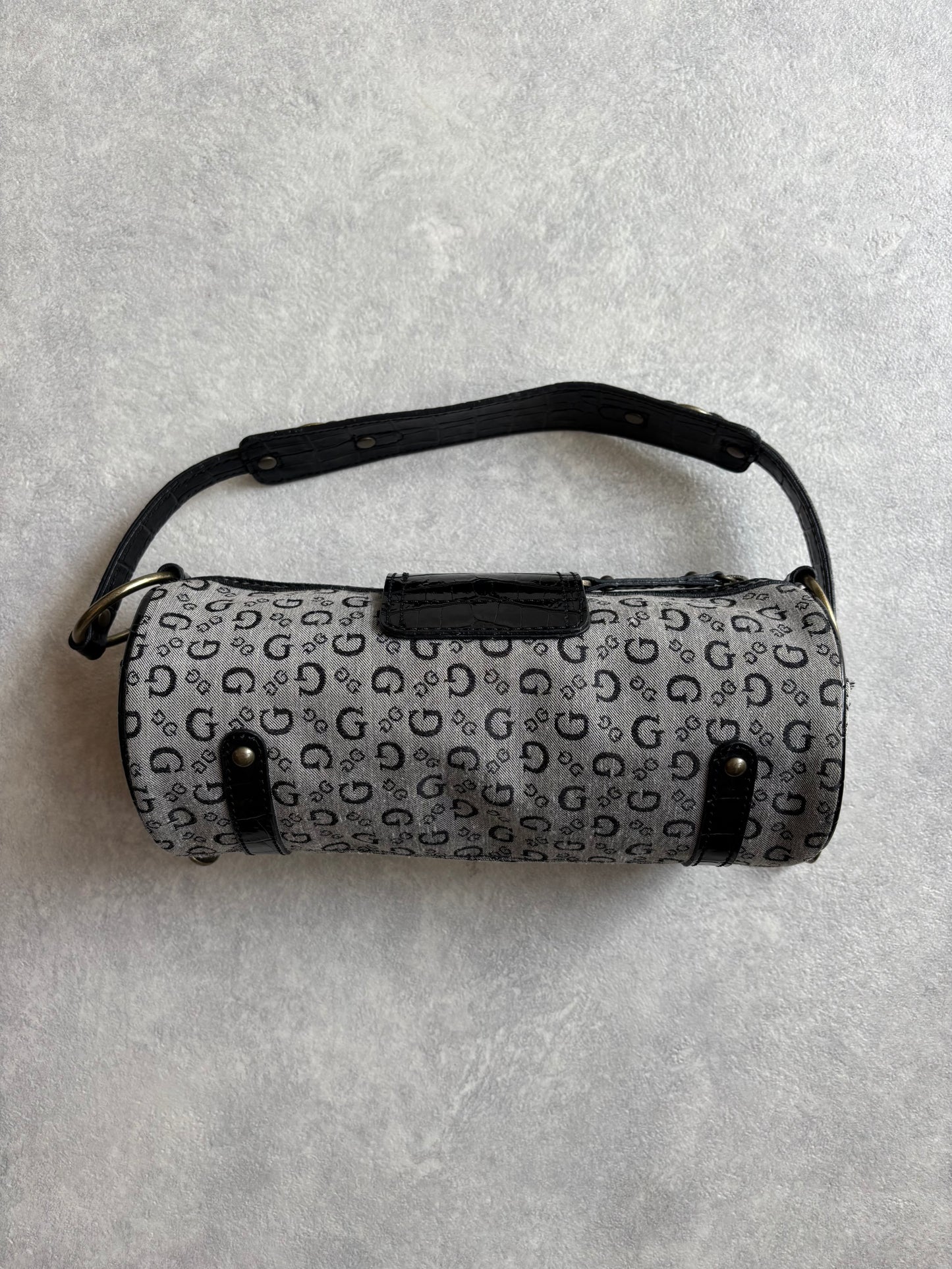 Guess Monogram Tube Bag